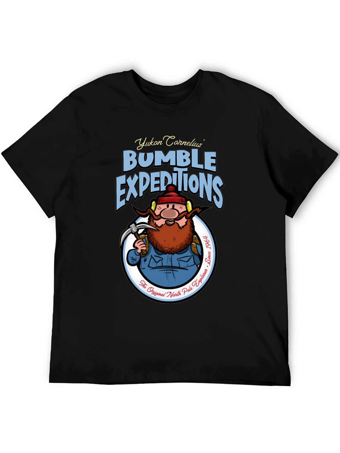 Black Yukon Cornelius Bumble Expeditions Black T-Shirt view 5