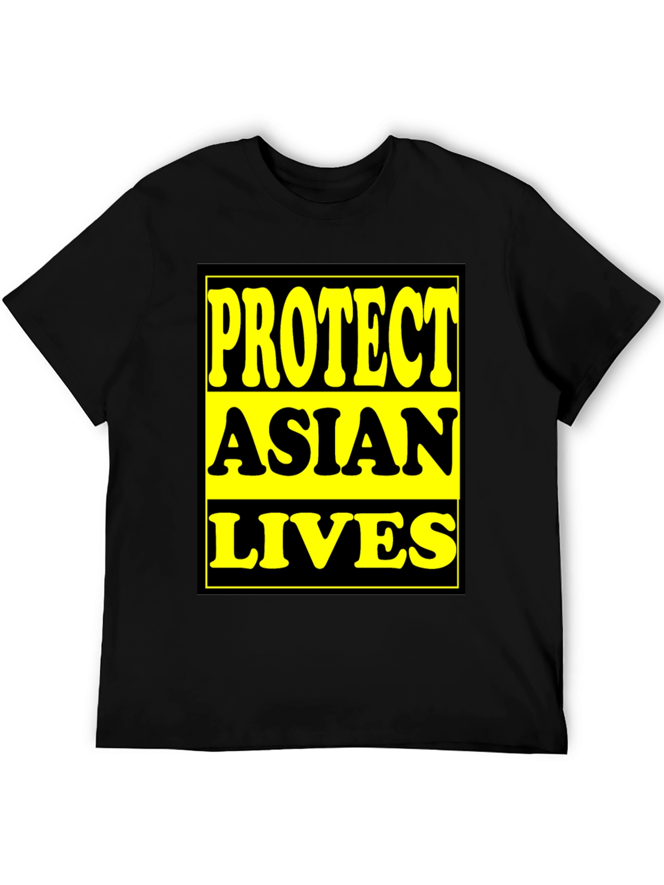 Black Protect Asian Lives Graphic Tee view 5