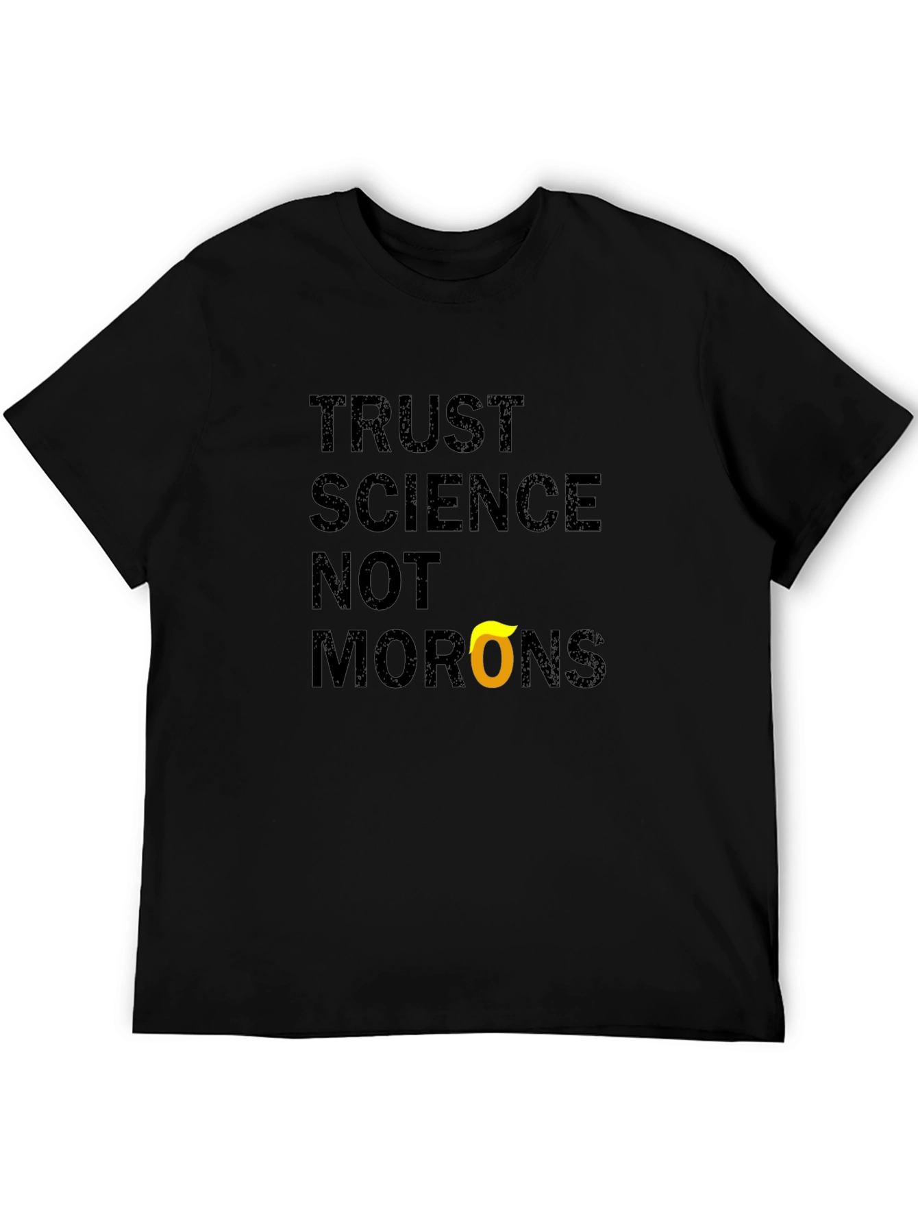 Black Trust Science T-Shirt - Black Graphic Tee view 5