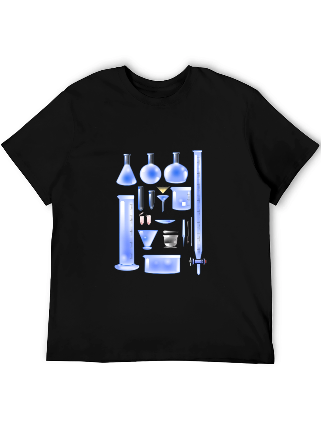 Science Beaker Graphic Tee - Black - 5