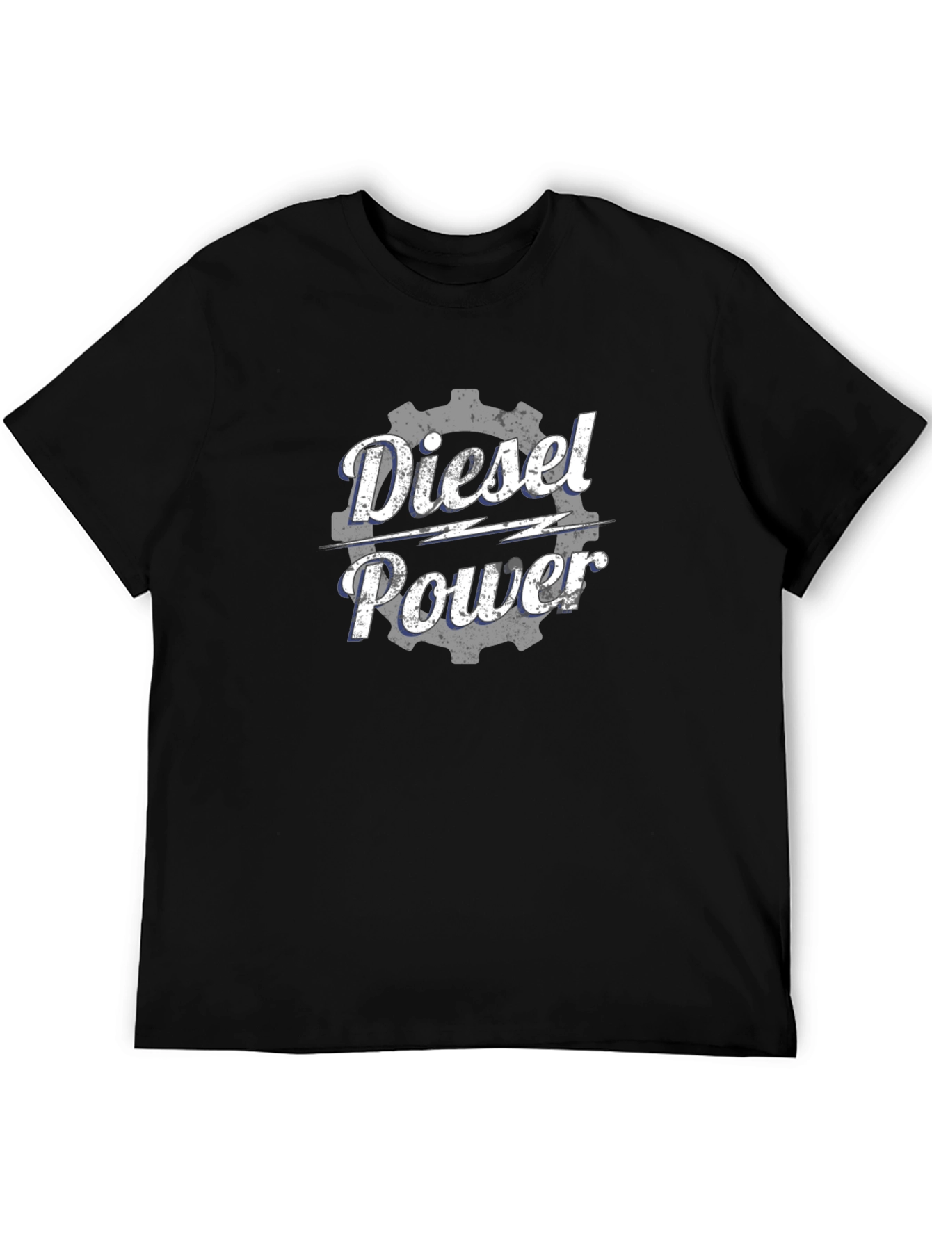 Black Diesel Power T-Shirt - Classic Graphic Tee view 5