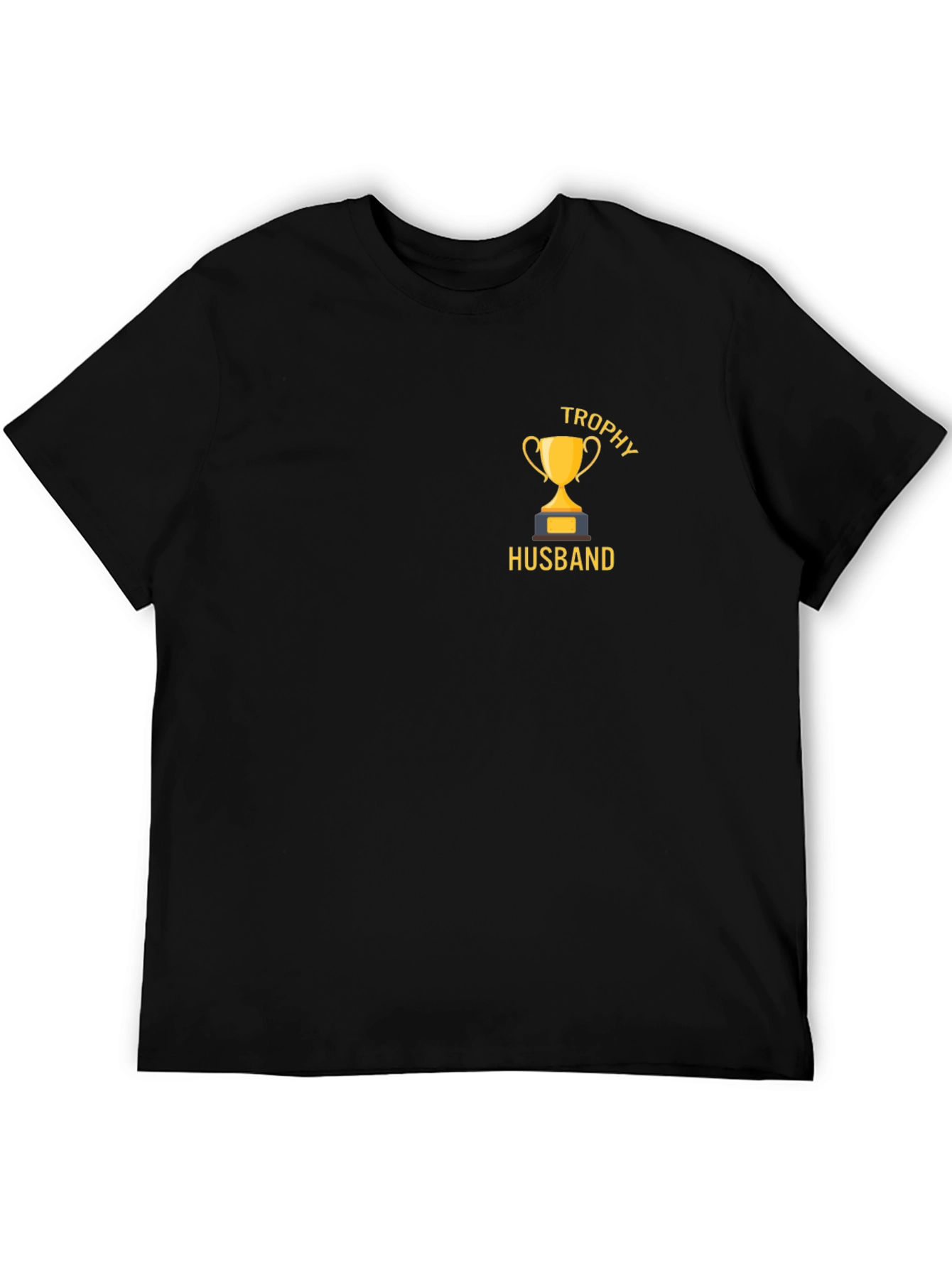 Black Trophy Husband Graphic Tee view 5