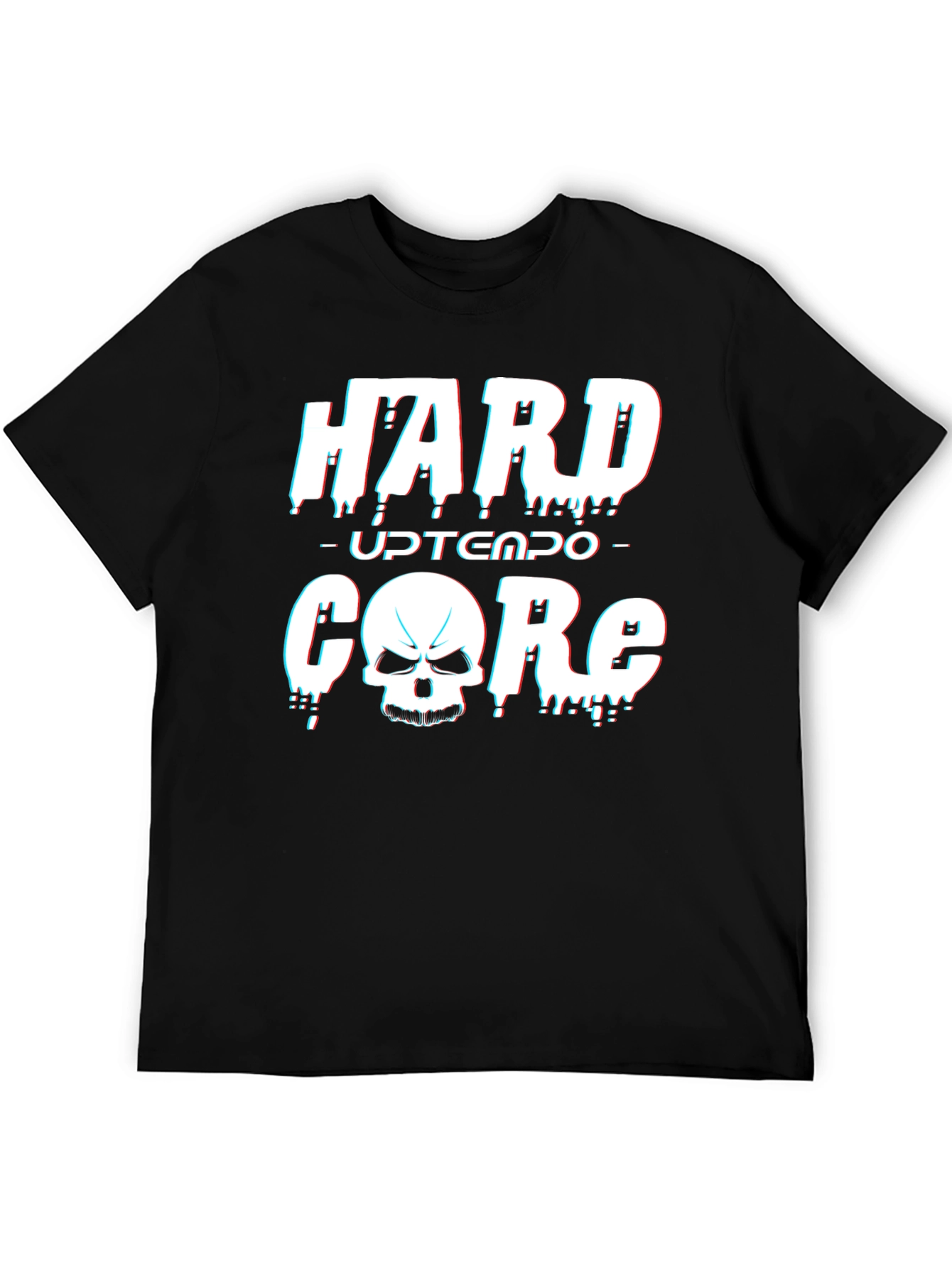 Black Hard Uptempo Core Graphic Tee view 5