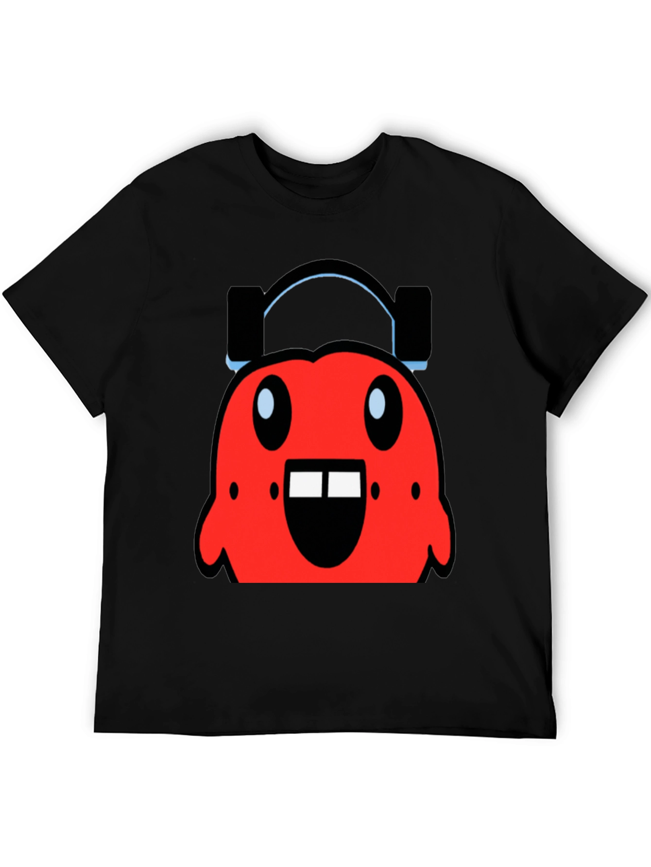 Black Red Monster Graphic Tee view 5