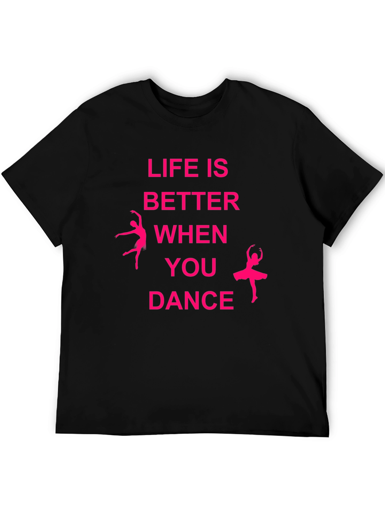 Black Life is Better When You Dance Graphic Tee view 5