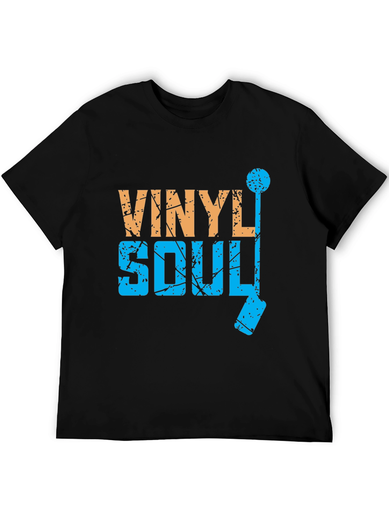 Black Vinyl Soul Graphic T-Shirt view 5