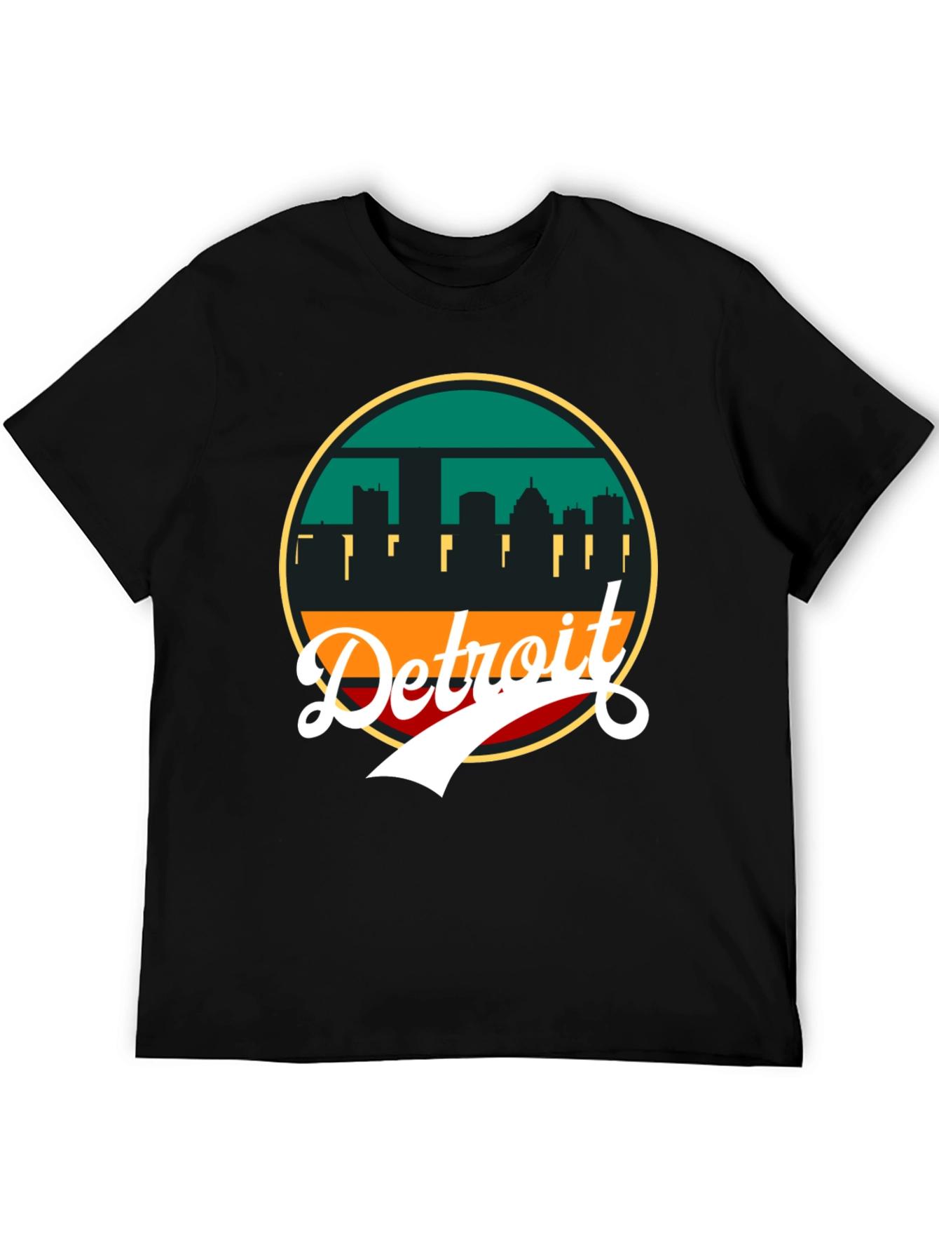 Detroit Skyline Graphic Tee - Urban Style - 5