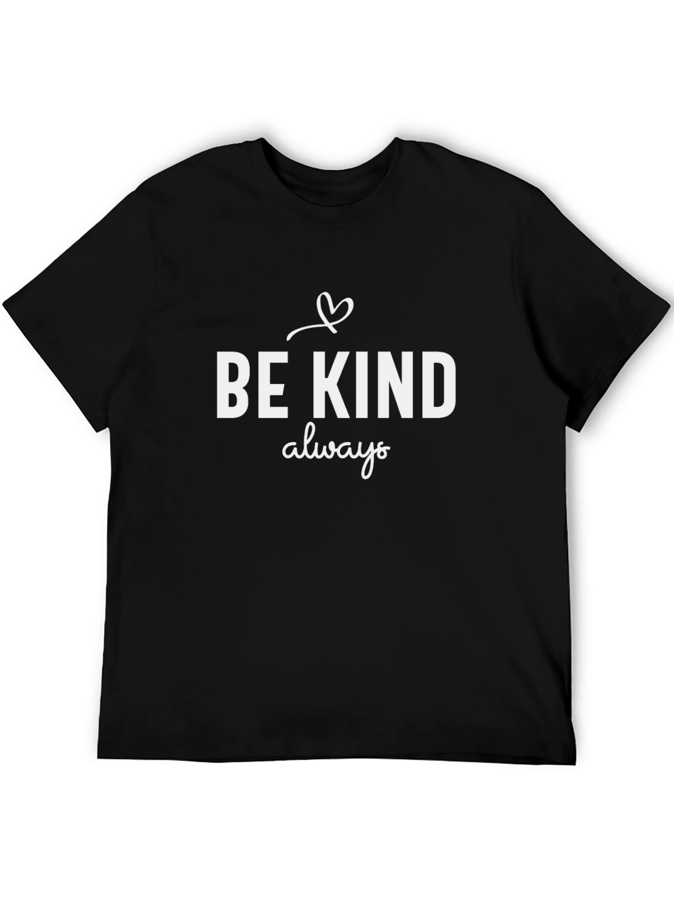 Black Be Kind Always Graphic Tee view 5