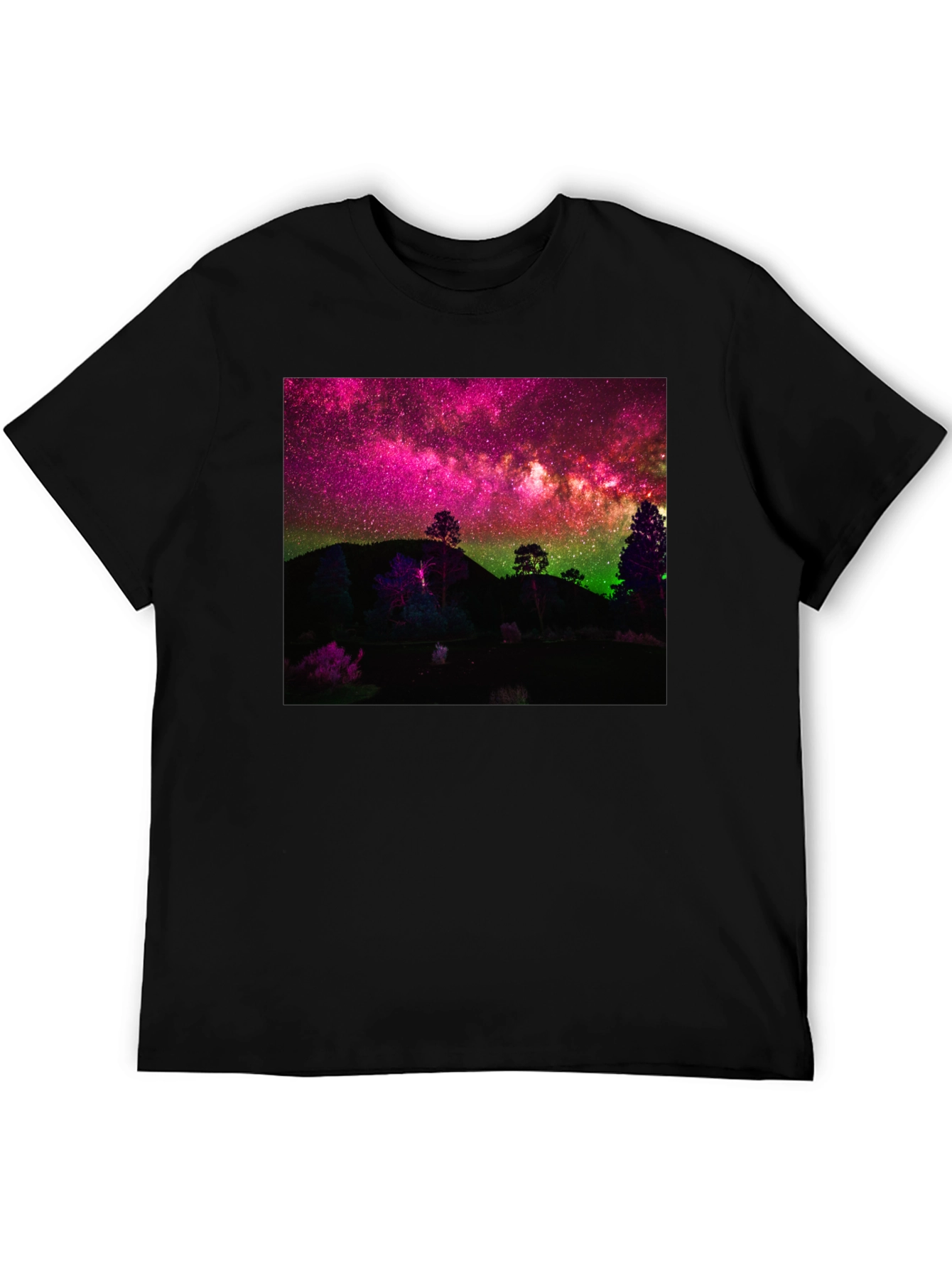 Night Sky Landscape Graphic Tee - 5