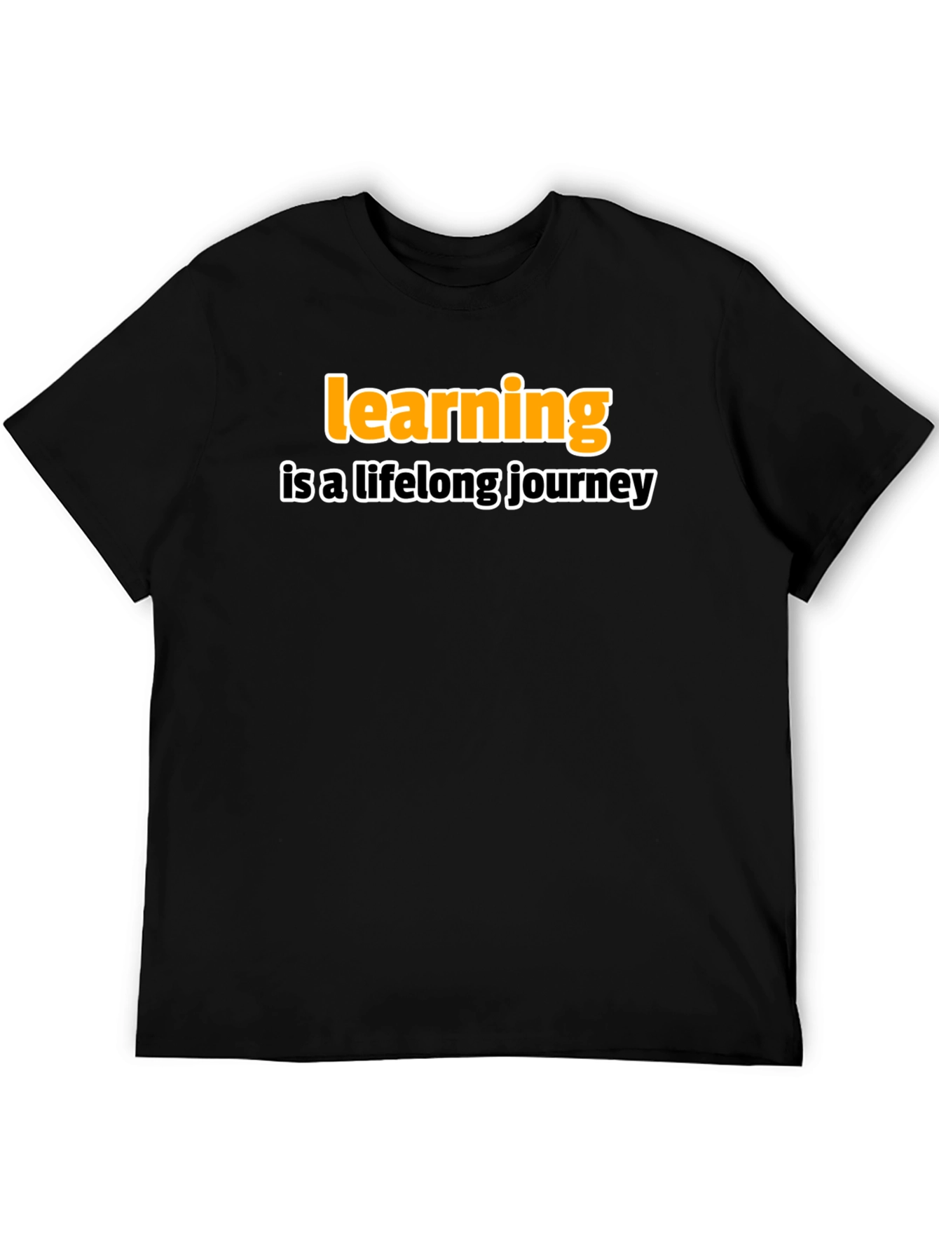 Black Learning is a Lifelong Journey T-Shirt view 5