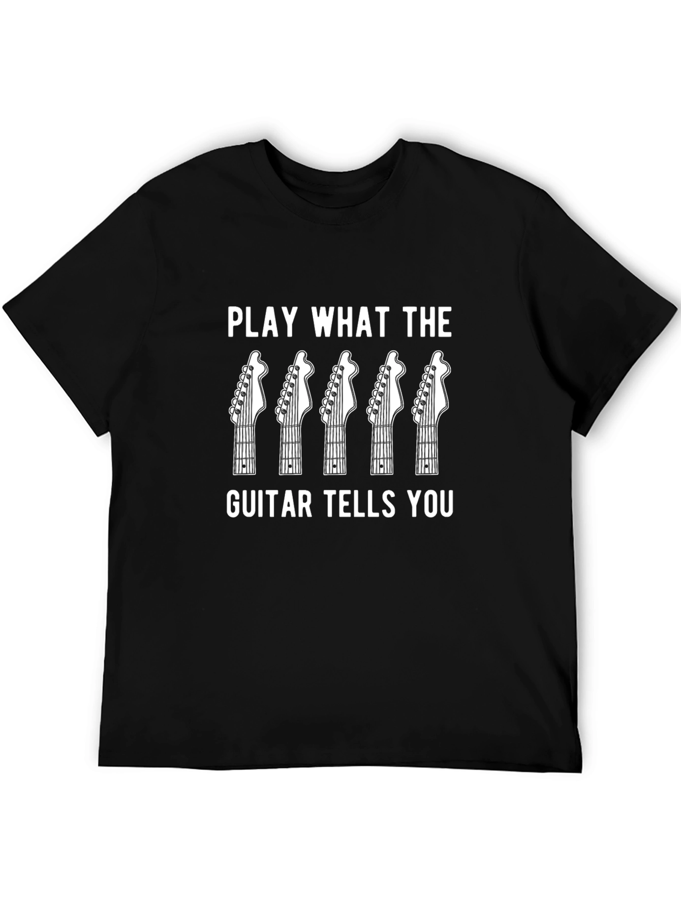 Play What The Guitar Tells You Graphic Tee - 5