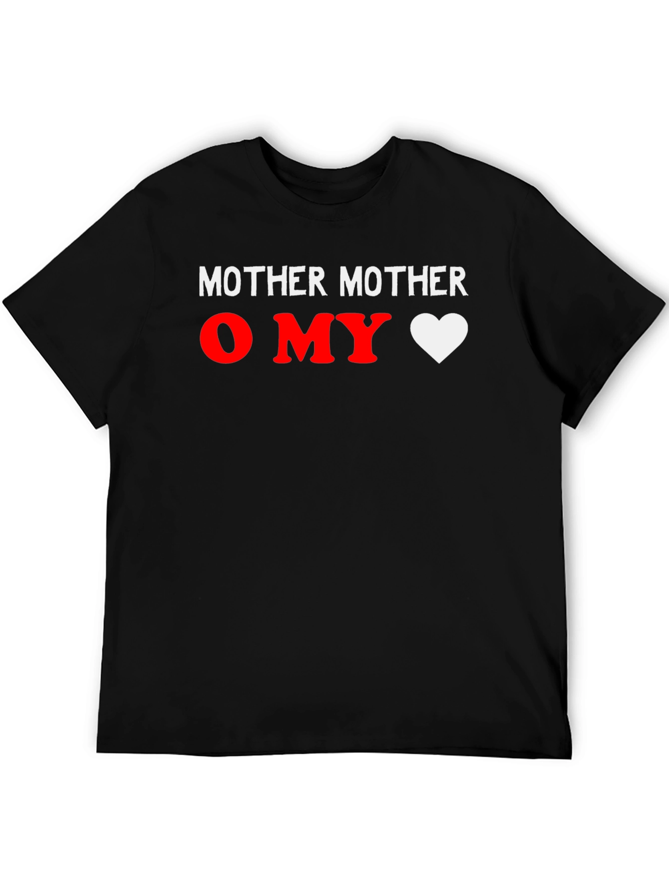 Black Mother Mother O MY Heart T-Shirt view 5