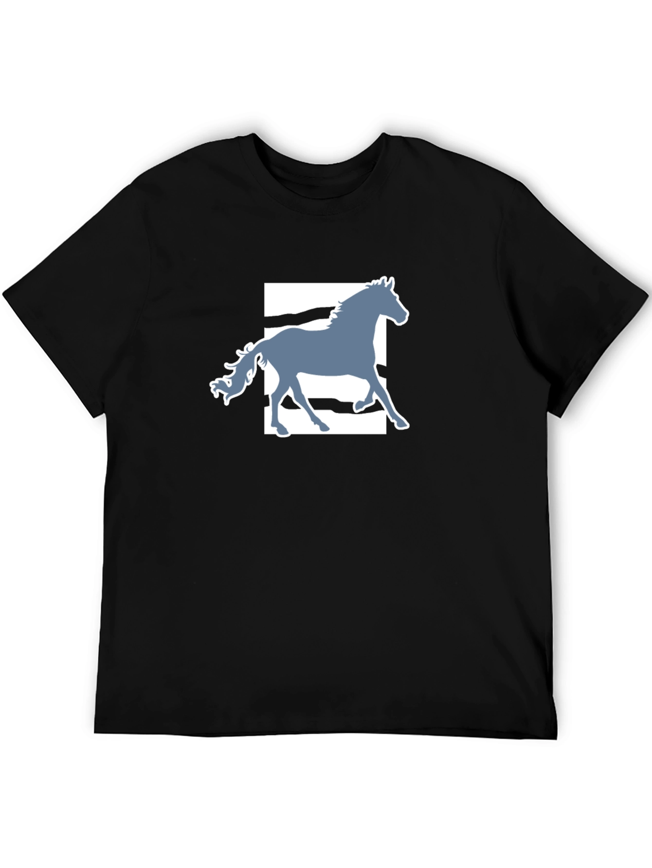 Horse Graphic T-Shirt - Stylish Black Tee for Equestrian Lovers - 5