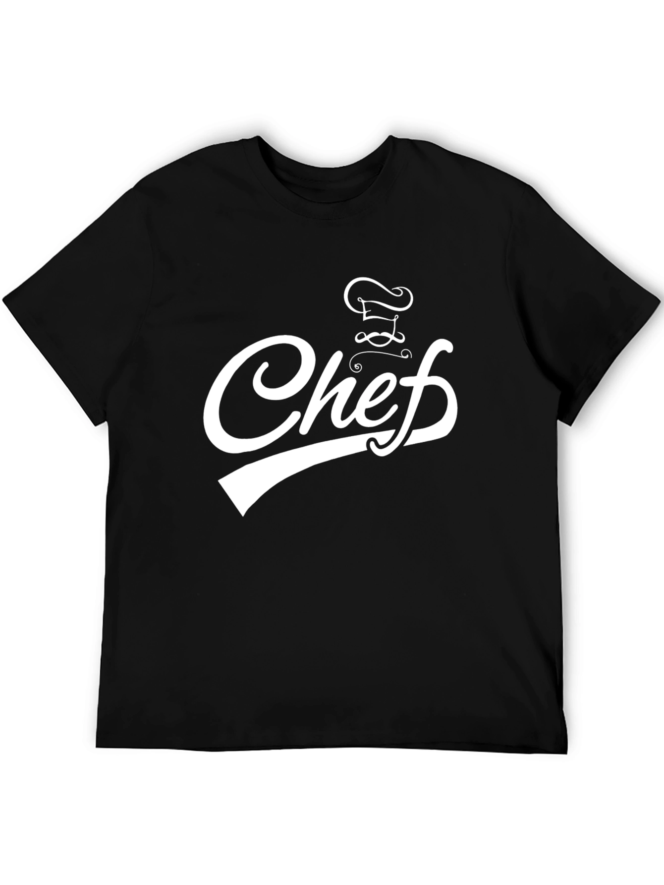 Black Chef Graphic T-Shirt - Premium Cotton Blend view 5