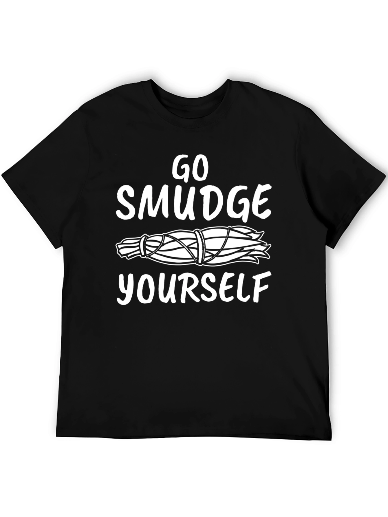 Black Go Smudge Yourself T-Shirt view 5