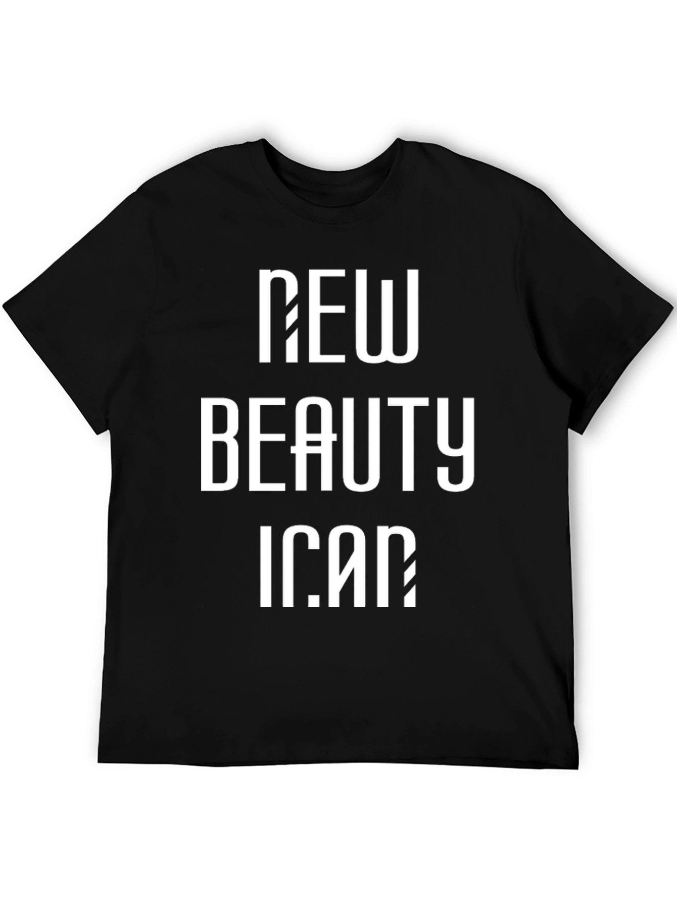 Black New Beauty Icon Black Graphic Tee view 5