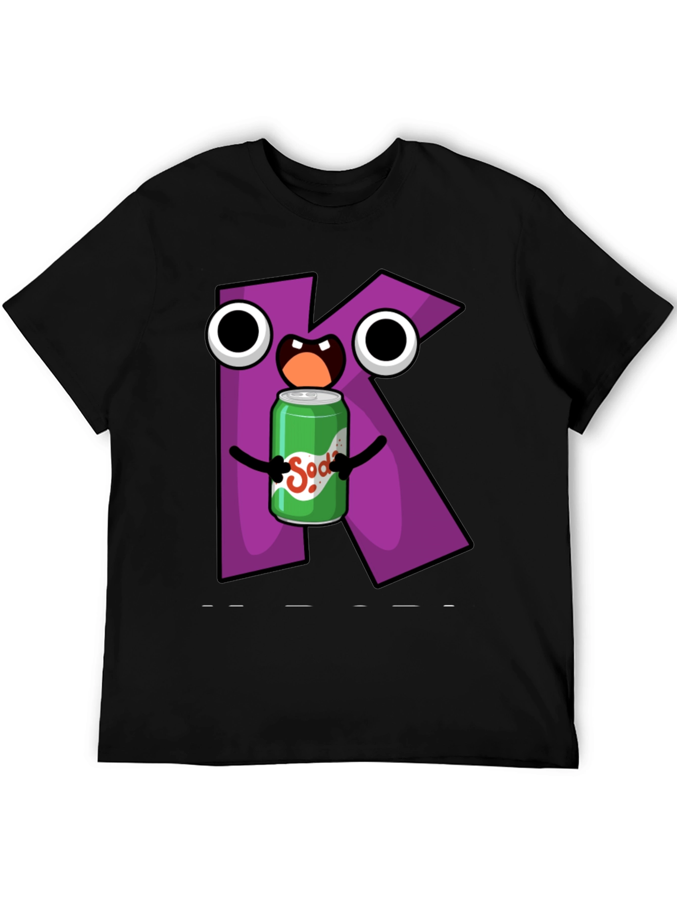 Letter K Soda T-Shirt - 5