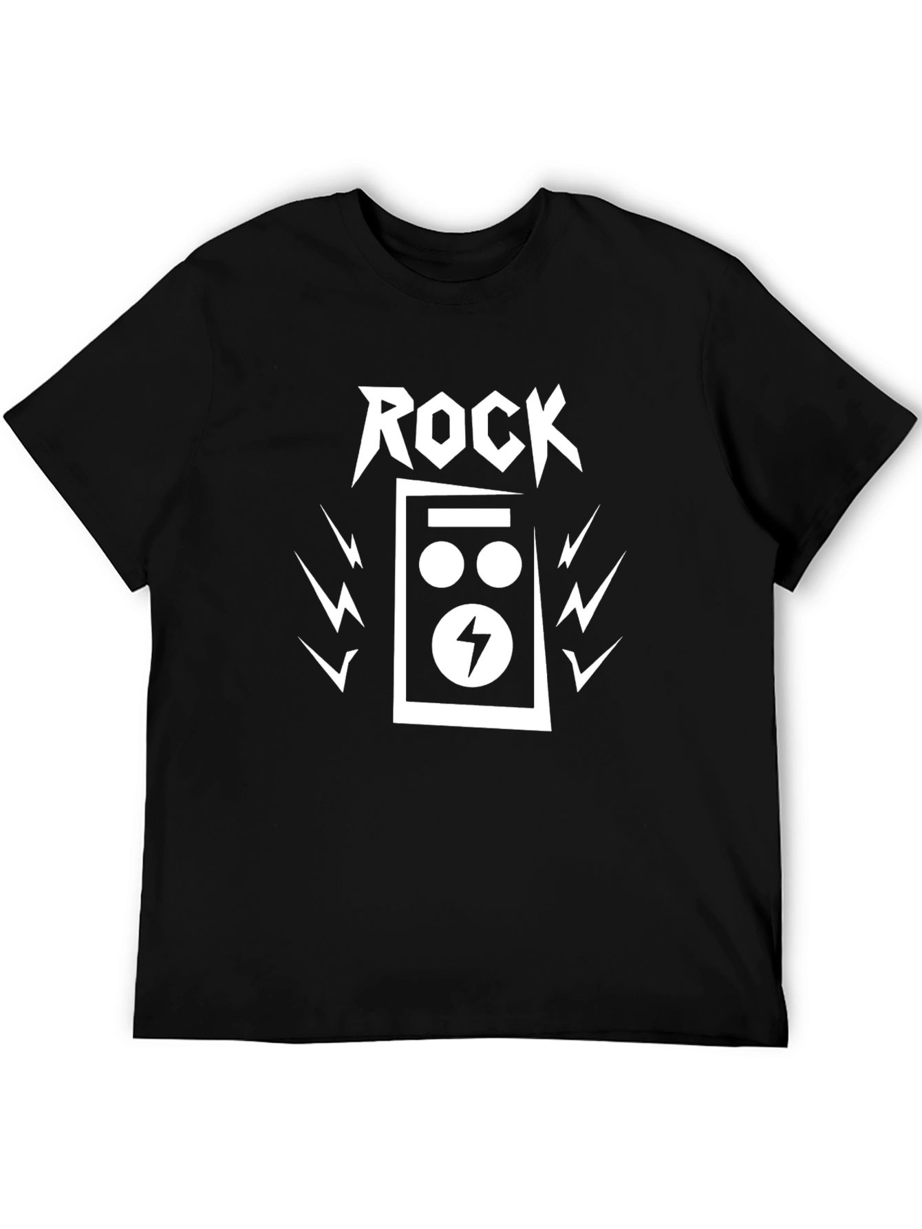 Black Rock Music T-Shirt - Stylish Graphic Tee view 5