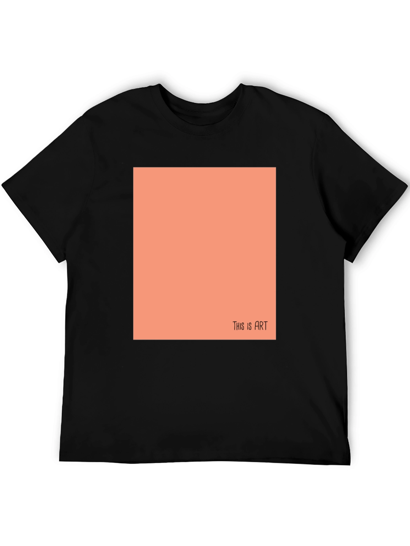 Modern "This is Art" Graphic Tee - 5