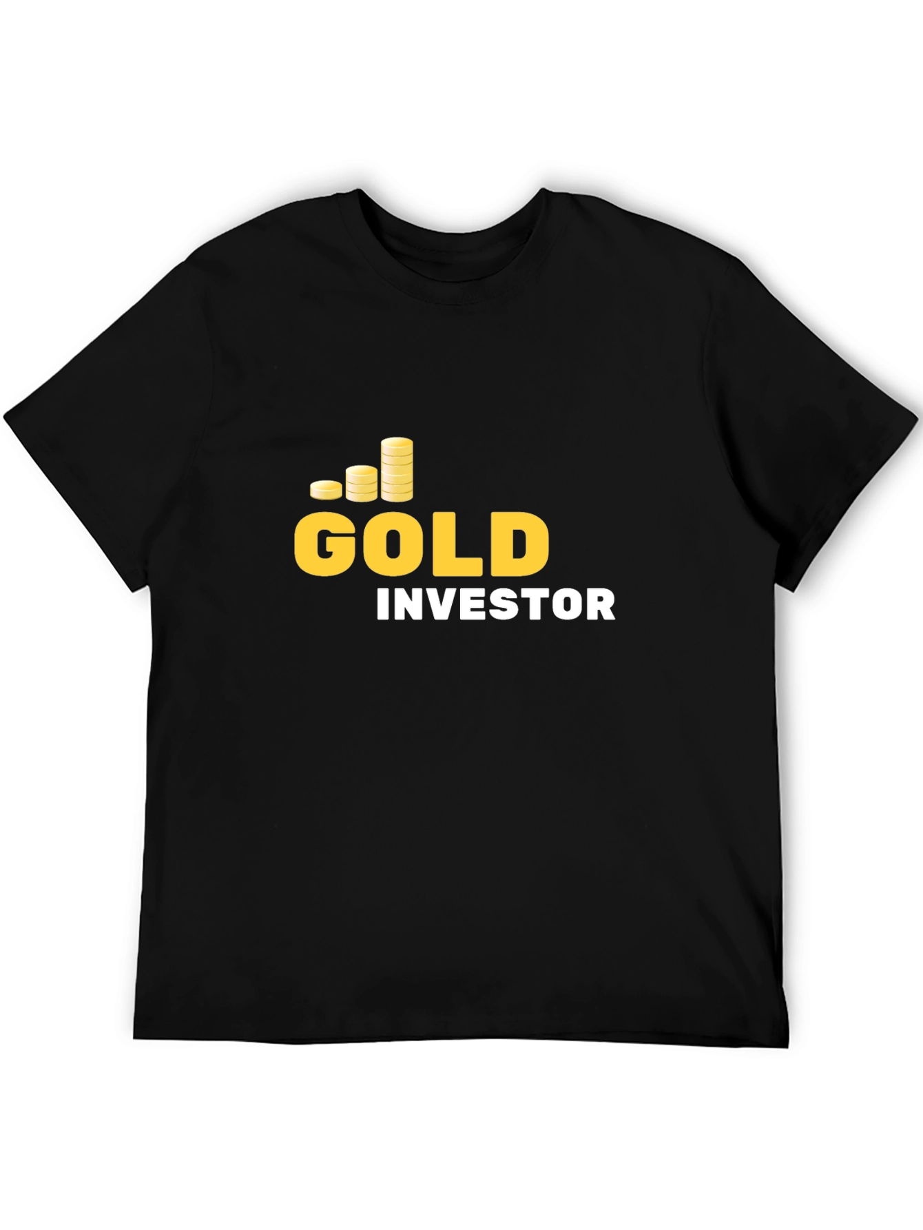 Gold Investor T-Shirt - Crypto Currency Design - 5