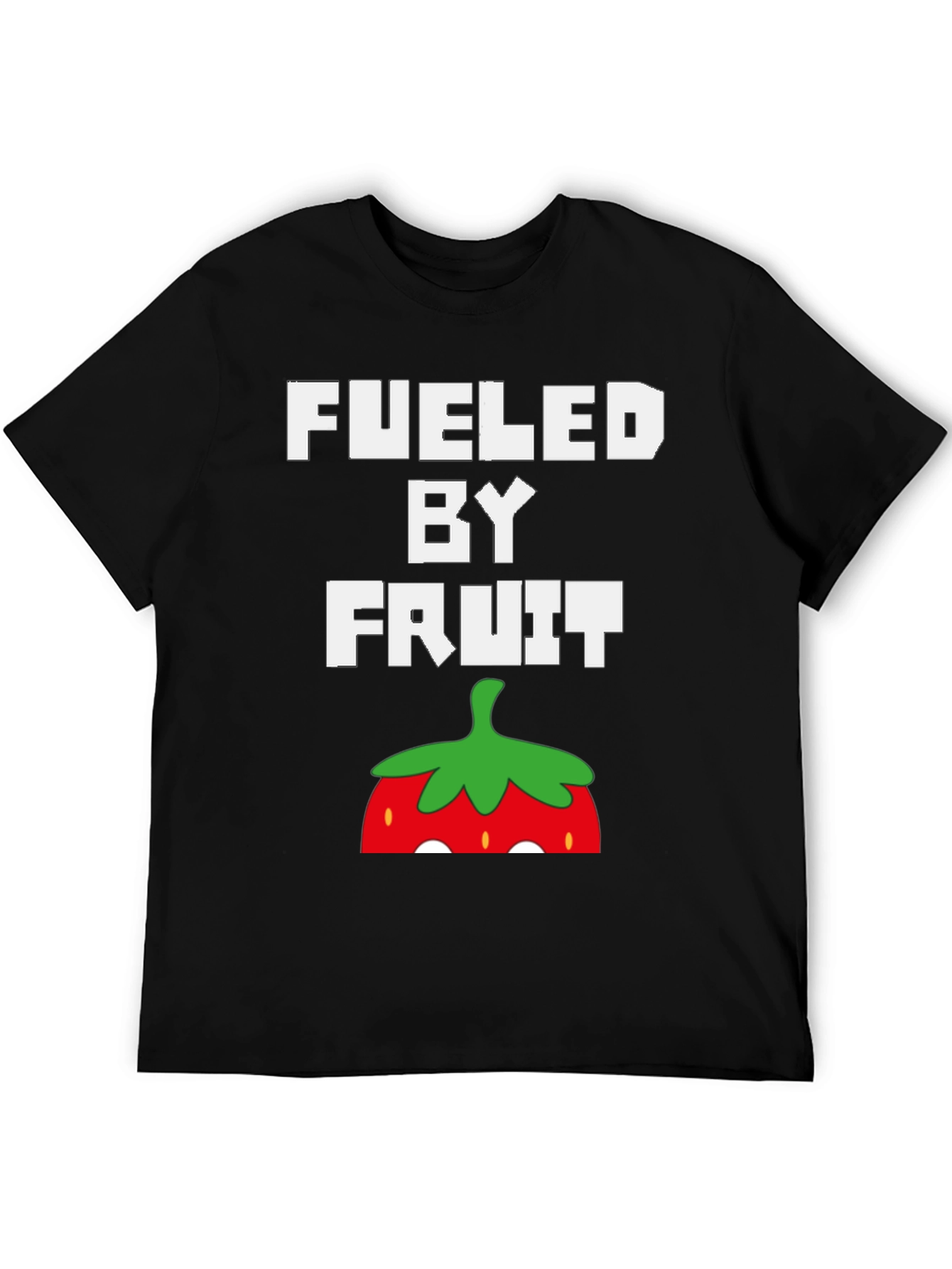 Black Fueled By Fruit Graphic Tee view 5