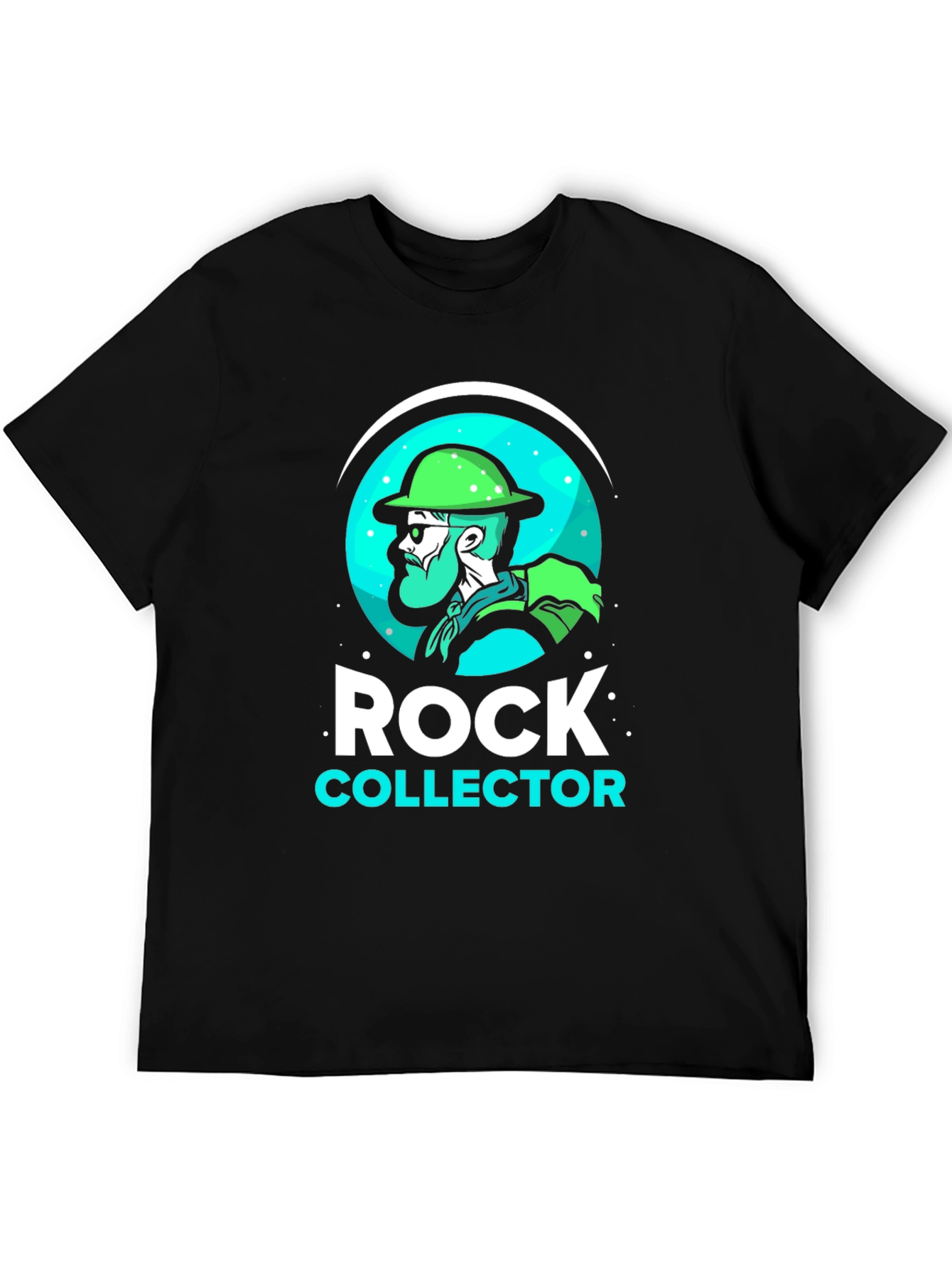 Black Rock Collector T-Shirt - Unique Graphic Tee view 5