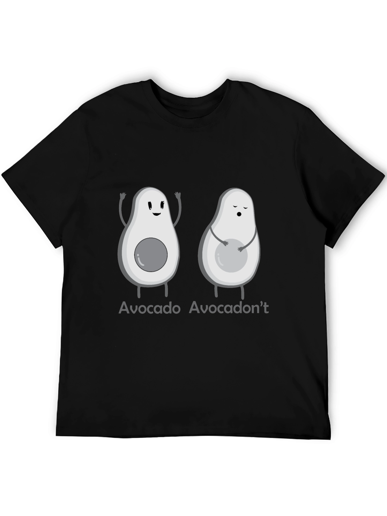 Black Avocado-Themed Graphic Tee view 5
