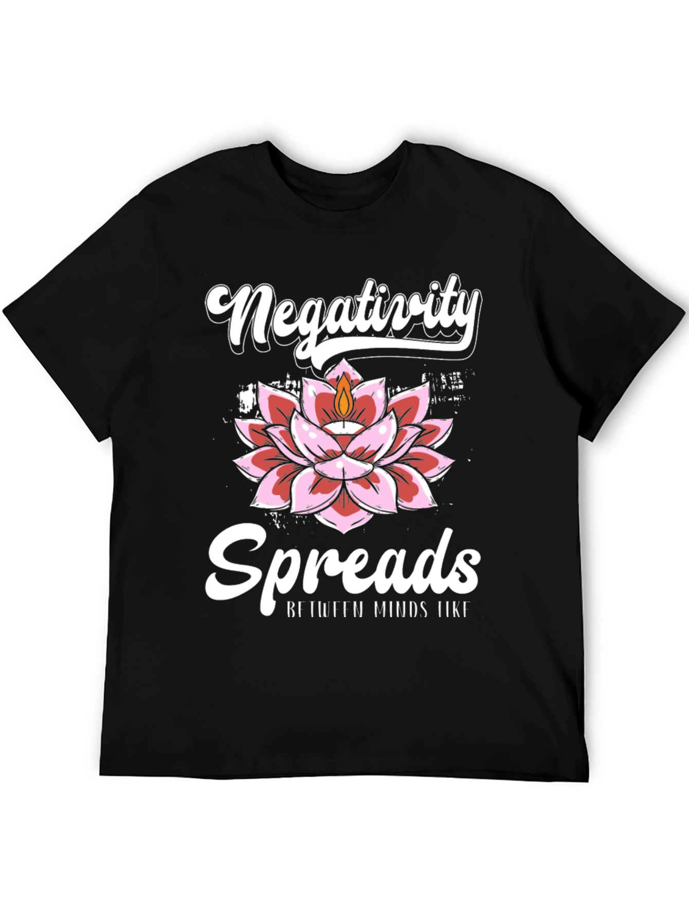 Black Negativity Spreads Graphic Tee view 5
