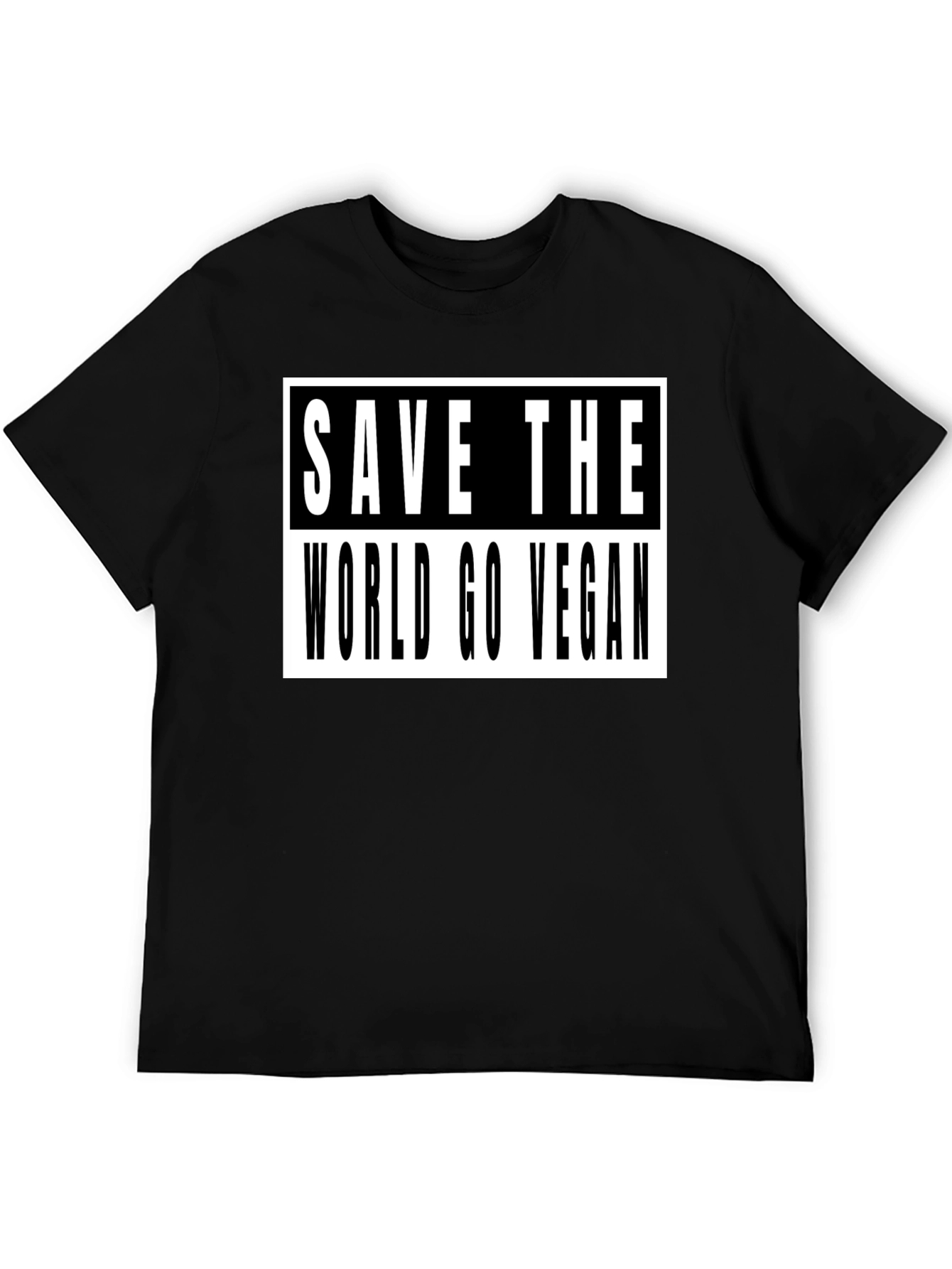 Save The World Go Vegan T-Shirt - 5