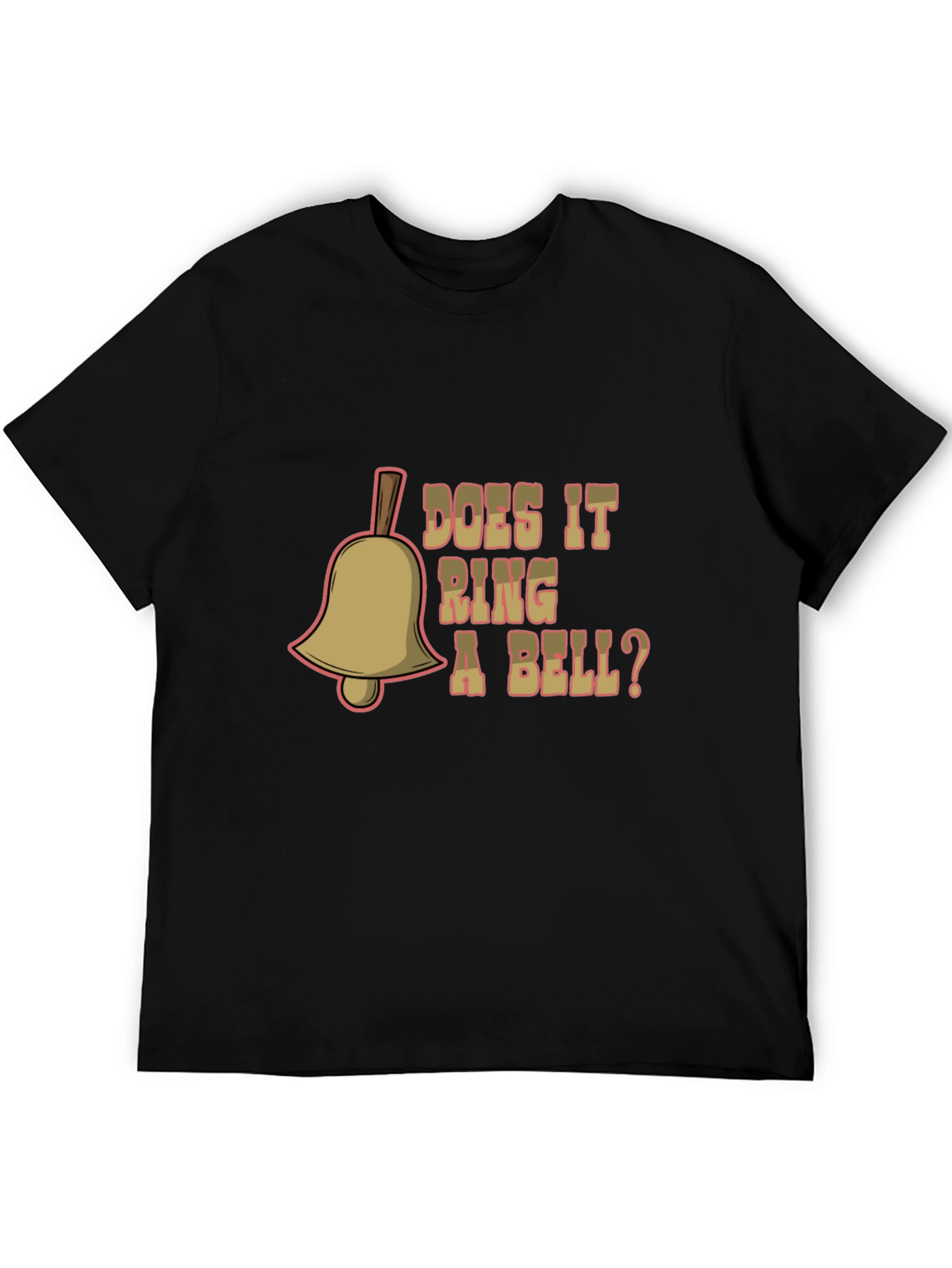 Black Does it Ring a Bell T-Shirt  view 5