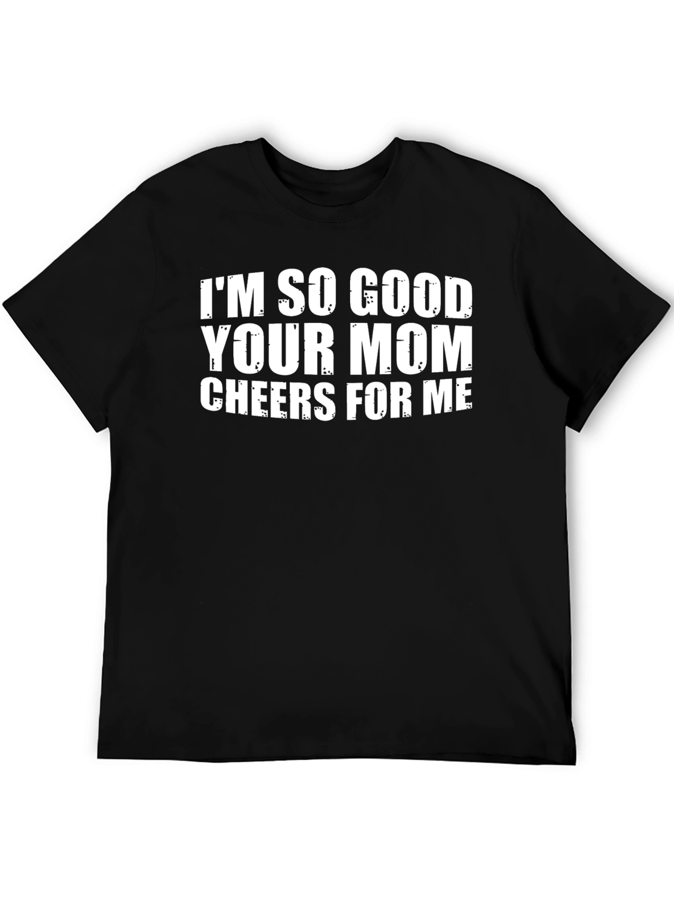 Black Funny "I'm So Good" Graphic Tee - Novelty T-Shirt view 5