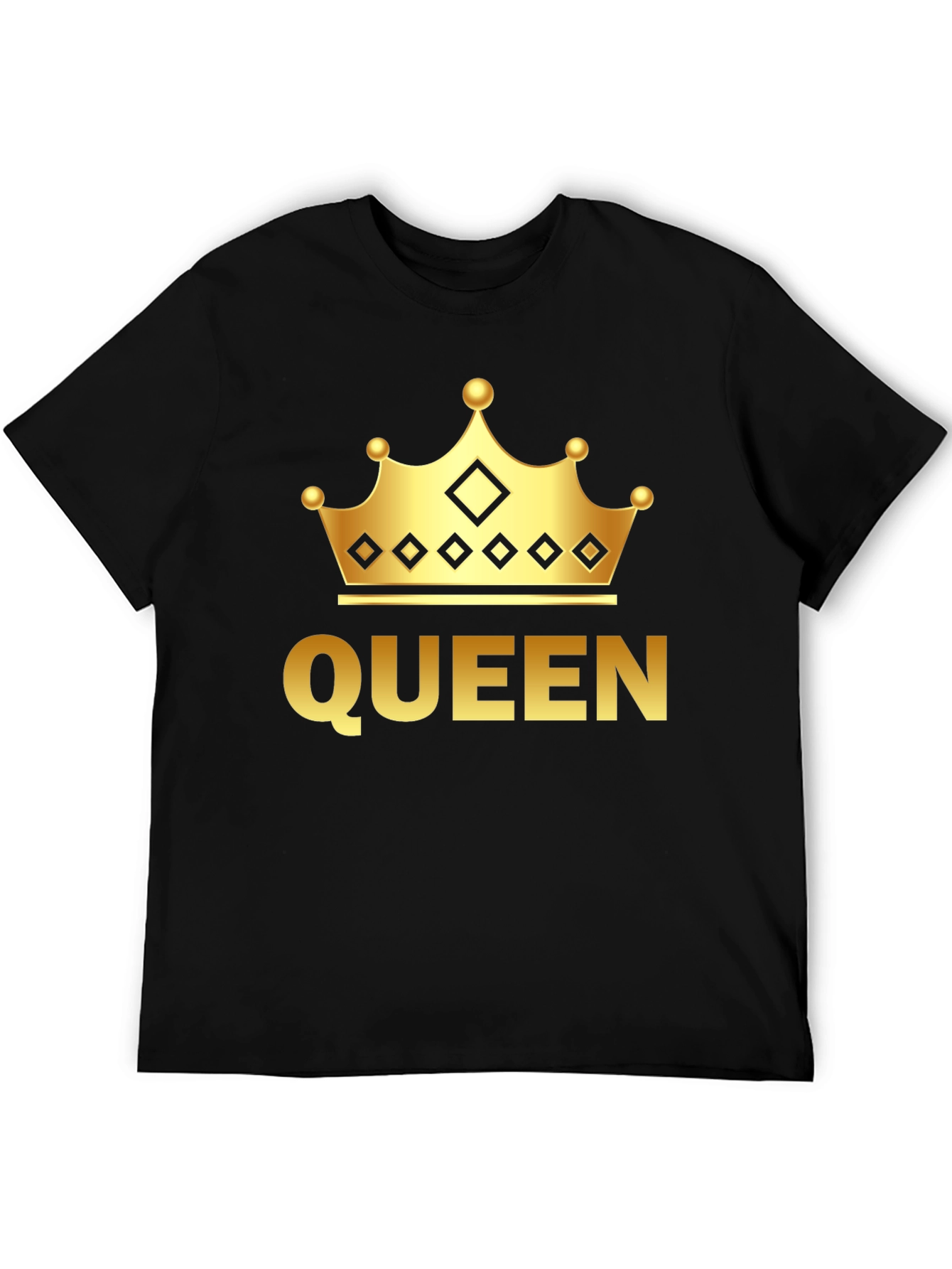 Black Queen Crown Graphic Tee view 5