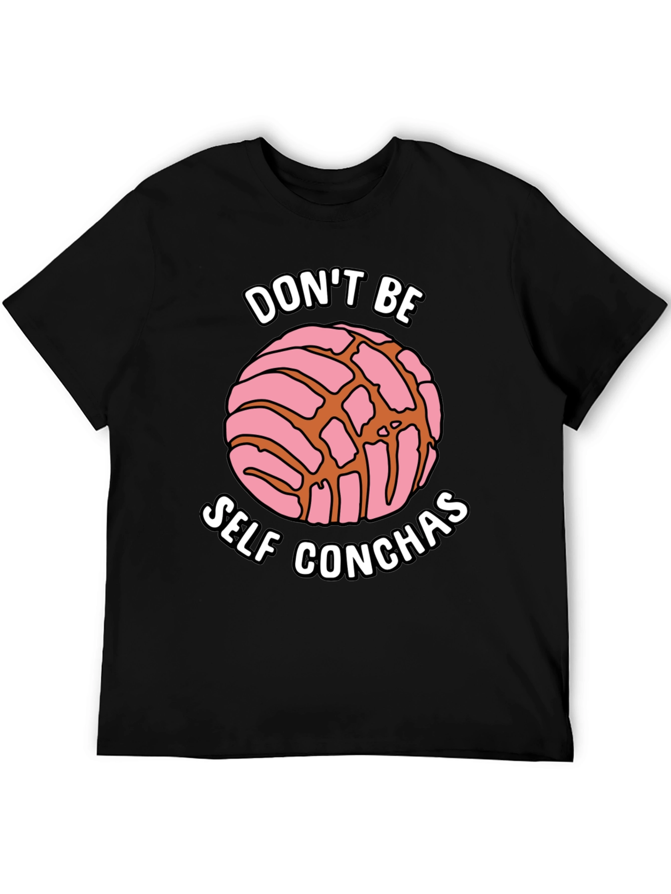 Black Don't Be Self Conchas T-Shirt view 5