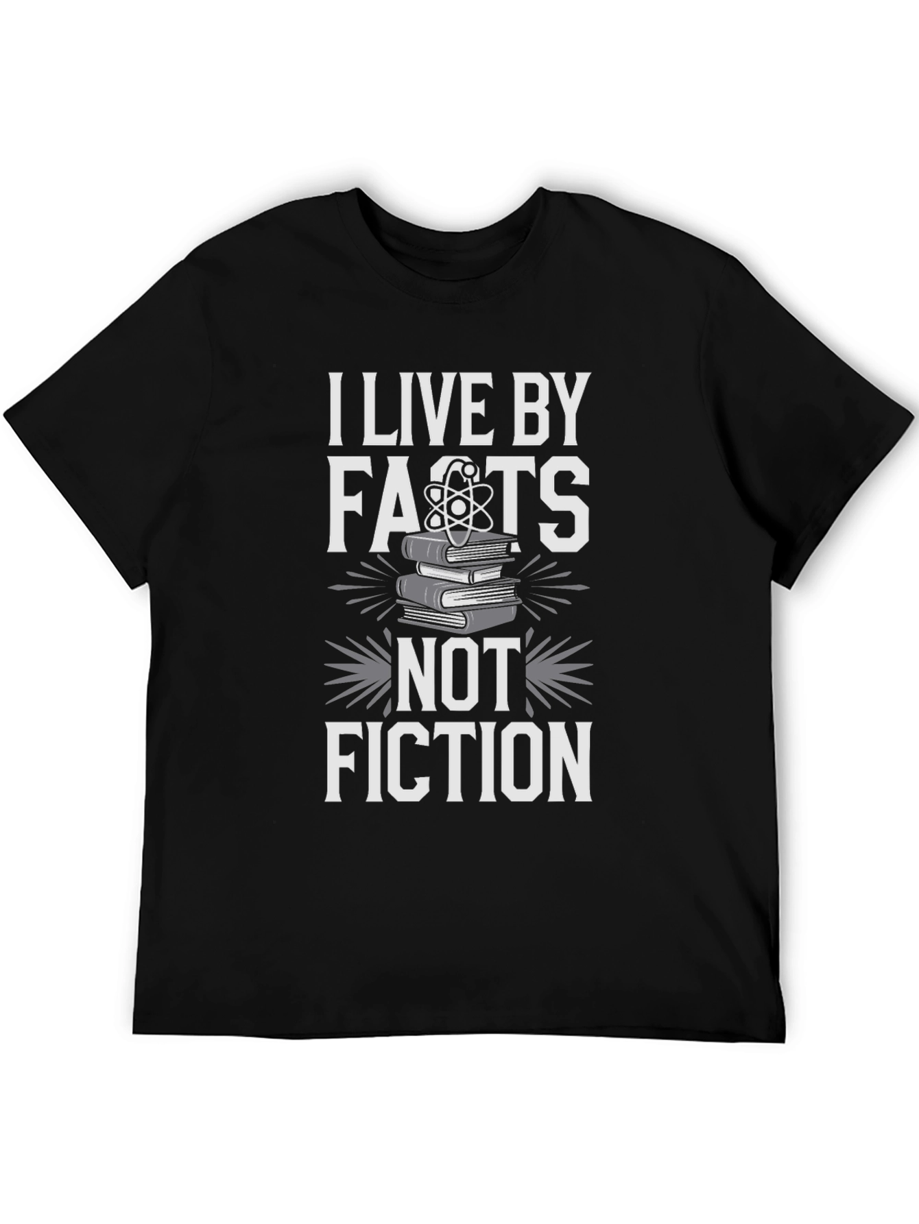 Facts Over Fiction T-Shirt - Science & Knowledge Tee - 5