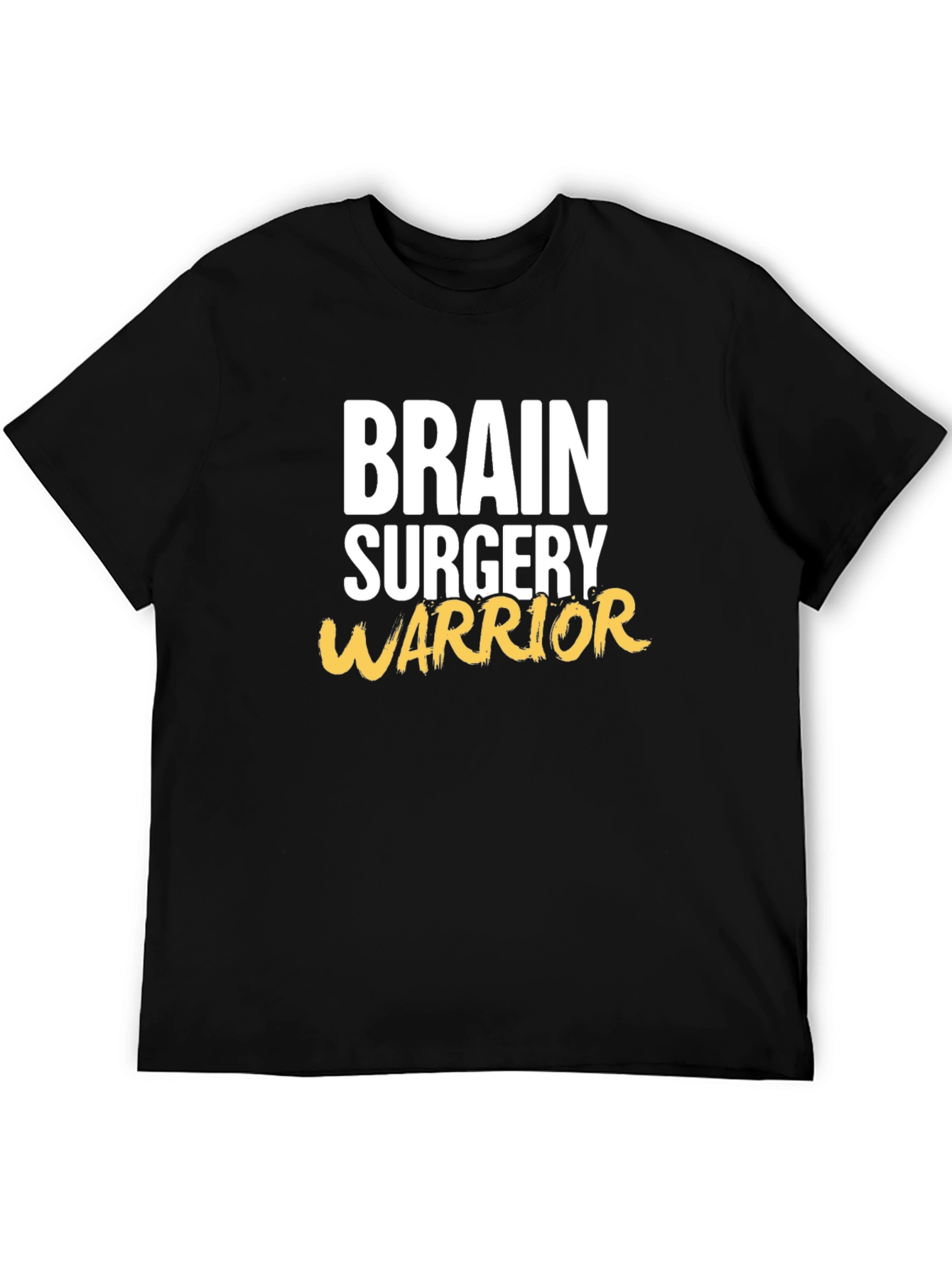 Black Brain Surgery Warrior Graphic T-Shirt view 5