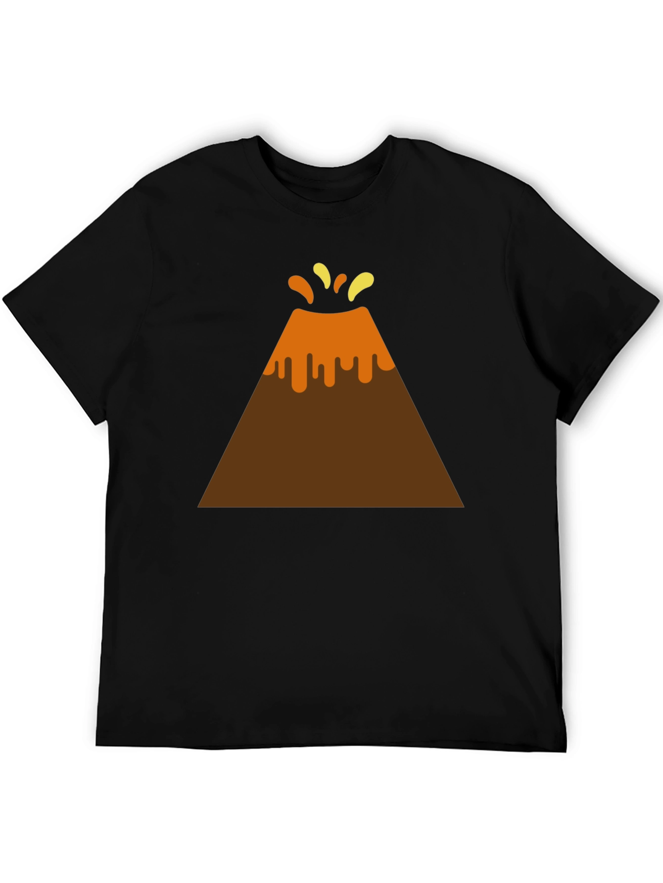 Black Volcano T-Shirt - Erupting Fun! view 5