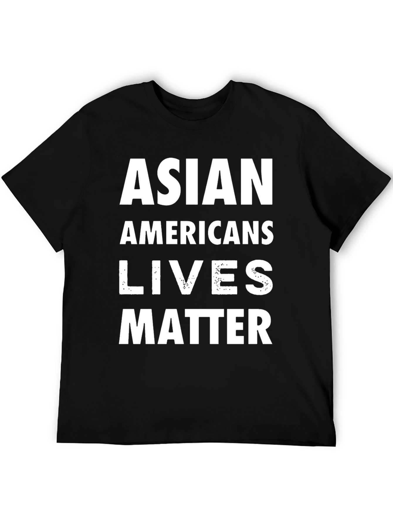 Black Asian Americans Lives Matter Graphic Tee - Unisex view 5