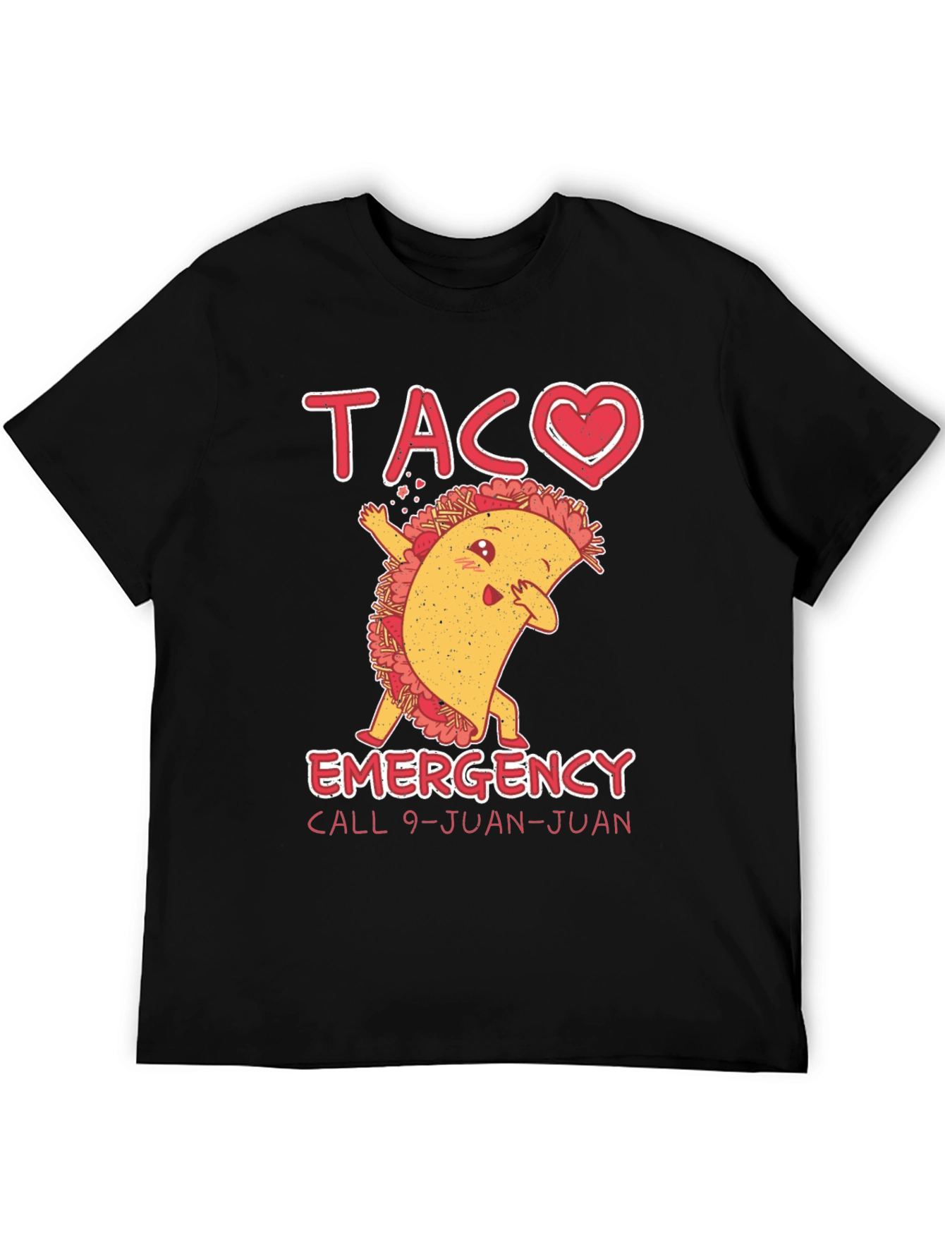 Black Taco Emergency T-Shirt Funny 9-Juan-Juan view 5