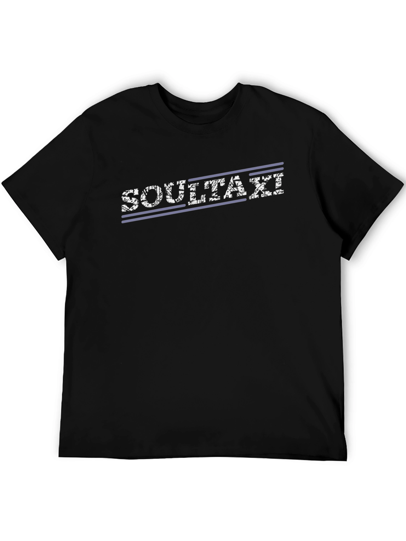 Black SoulTazi Black Graphic Tee - Stylish & Comfortable view 5