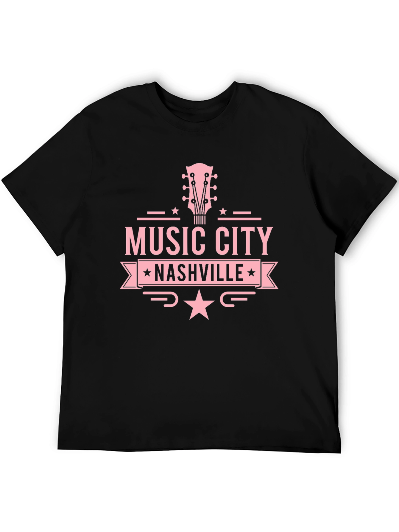 Black Music City Nashville Graphic T-Shirt view 5