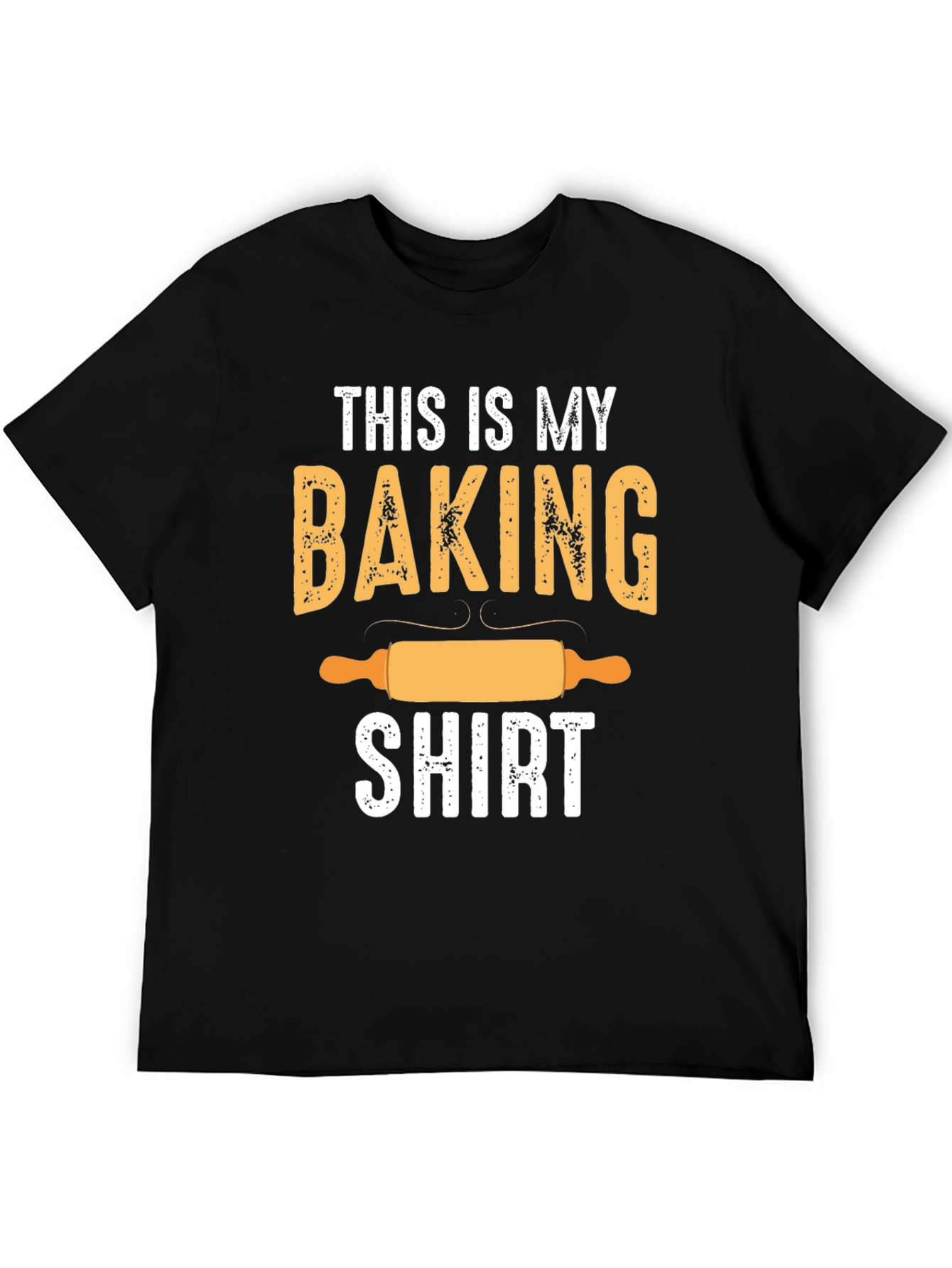 Black This Is My Baking Shirt - Funny Baker Tee view 5