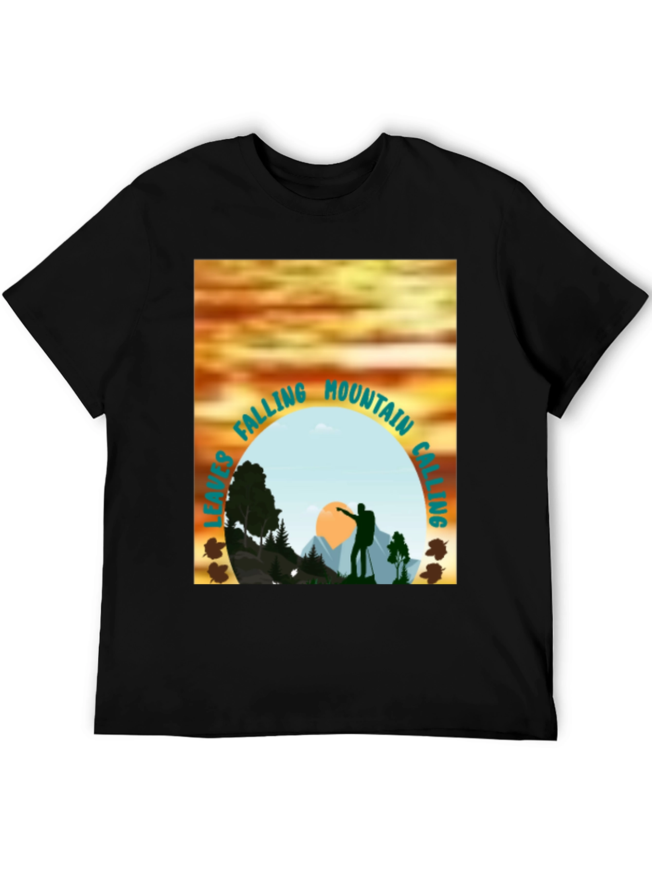 Black Mountain Calling Graphic Tee - Adventure Shirt view 5