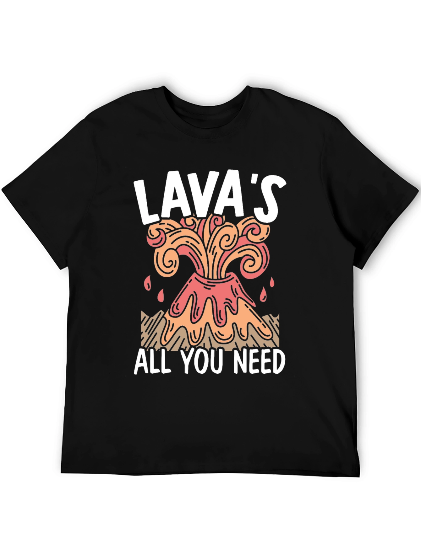 Black Lava's All You Need Graphic T-Shirt view 5
