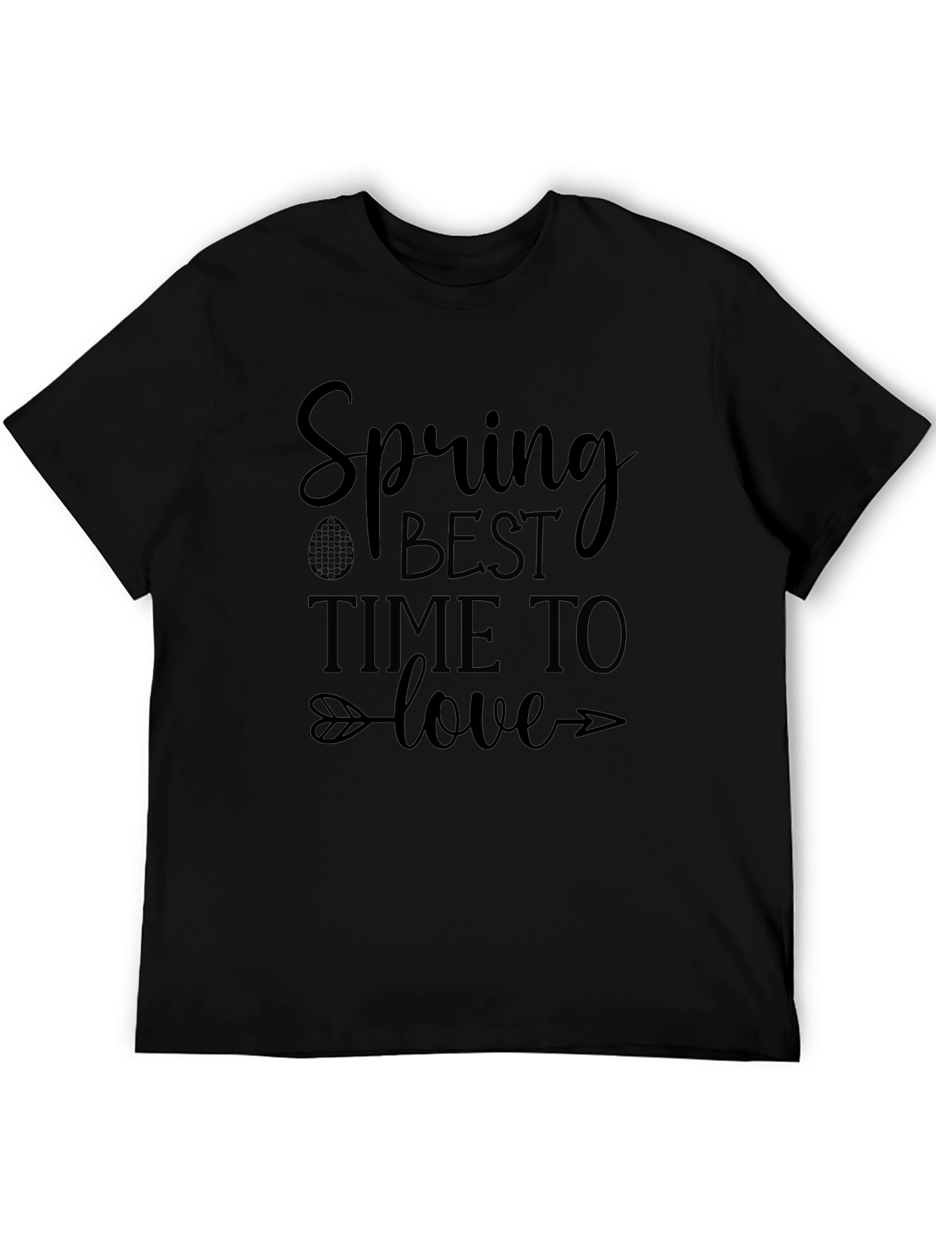 Black Spring is Best Time to Love Black T-Shirt view 5