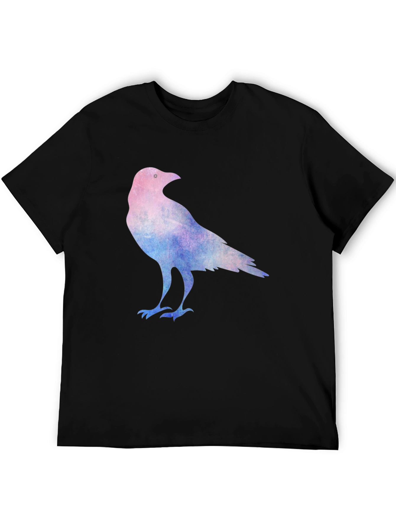 Black Raven Graphic Tee - Cotton Blend Comfort view 5