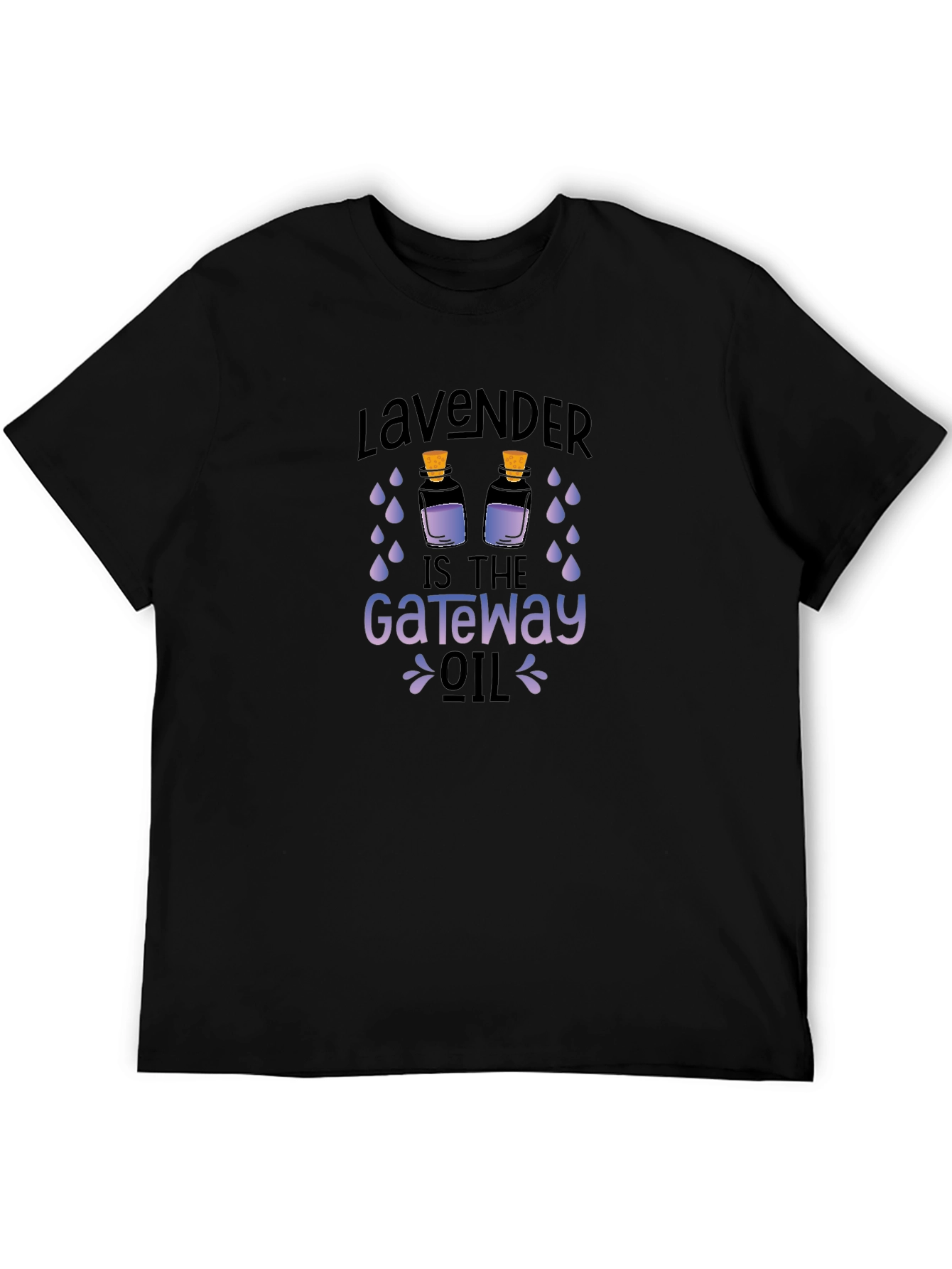 Lavender Gateway Oil Graphic Tee - 5