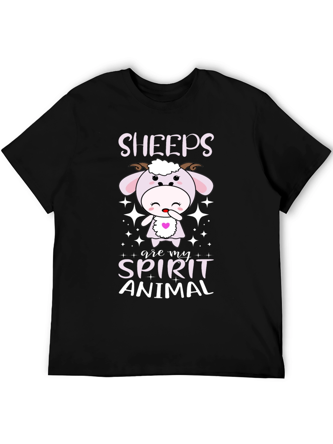 Black Sheep Spirit Animal T-Shirt view 5