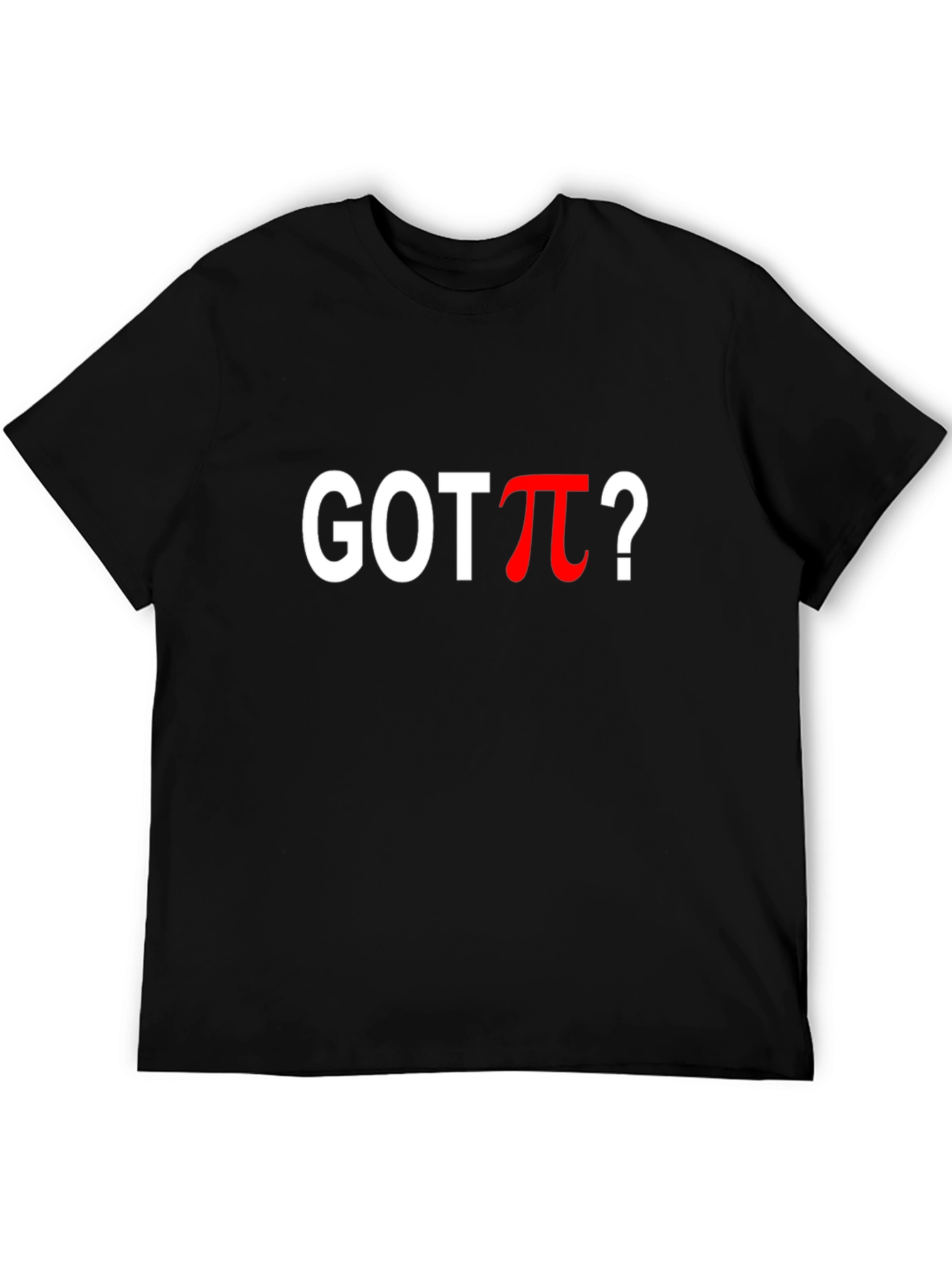 Black Got Pi T-Shirt - Math Humor Tee view 5