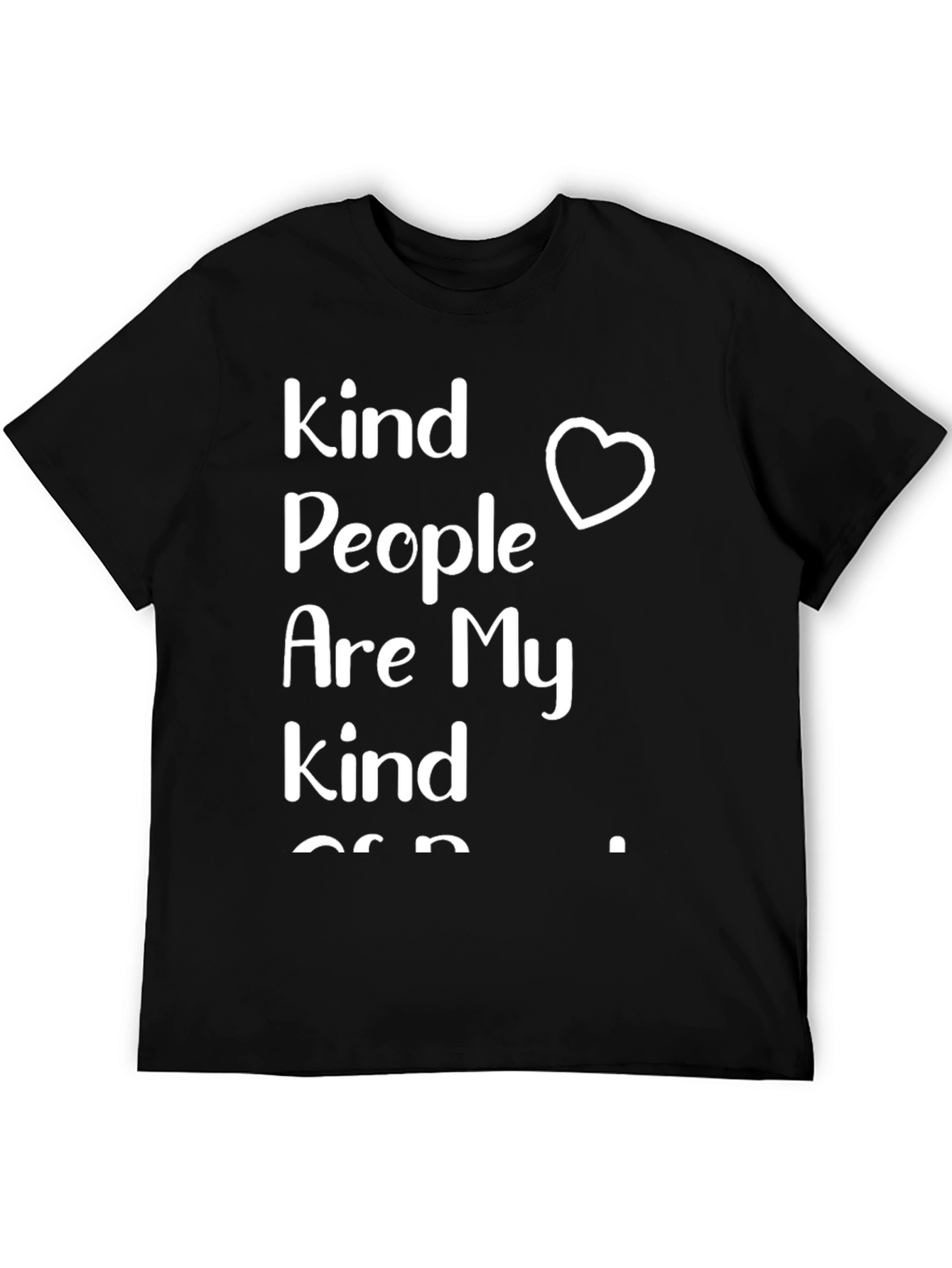 Black Kind People Are My Kind Of People T-Shirt view 5