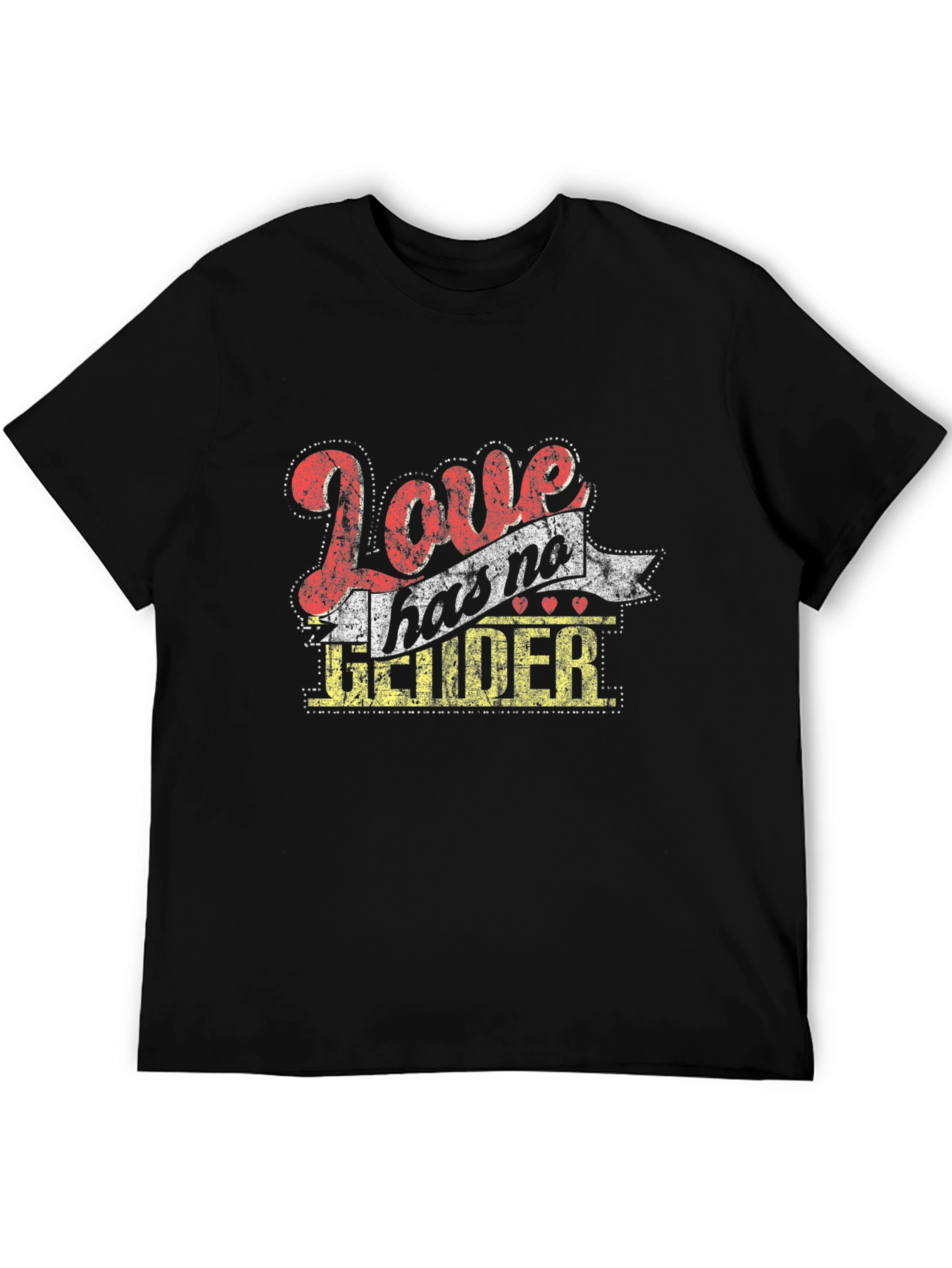 Black Love Has No Gender Graphic T-Shirt view 5